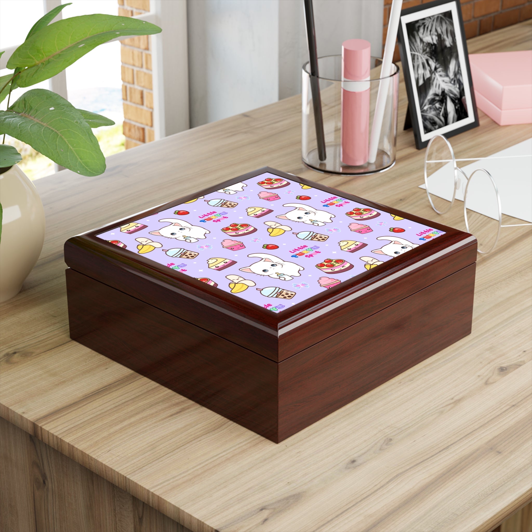 Cute Cat-Themed Jewelry Box, Adorable Storage for Accessories, Gifts for Cat Lovers, Perfect for Birthdays, Special Occasions, Kids' [...]