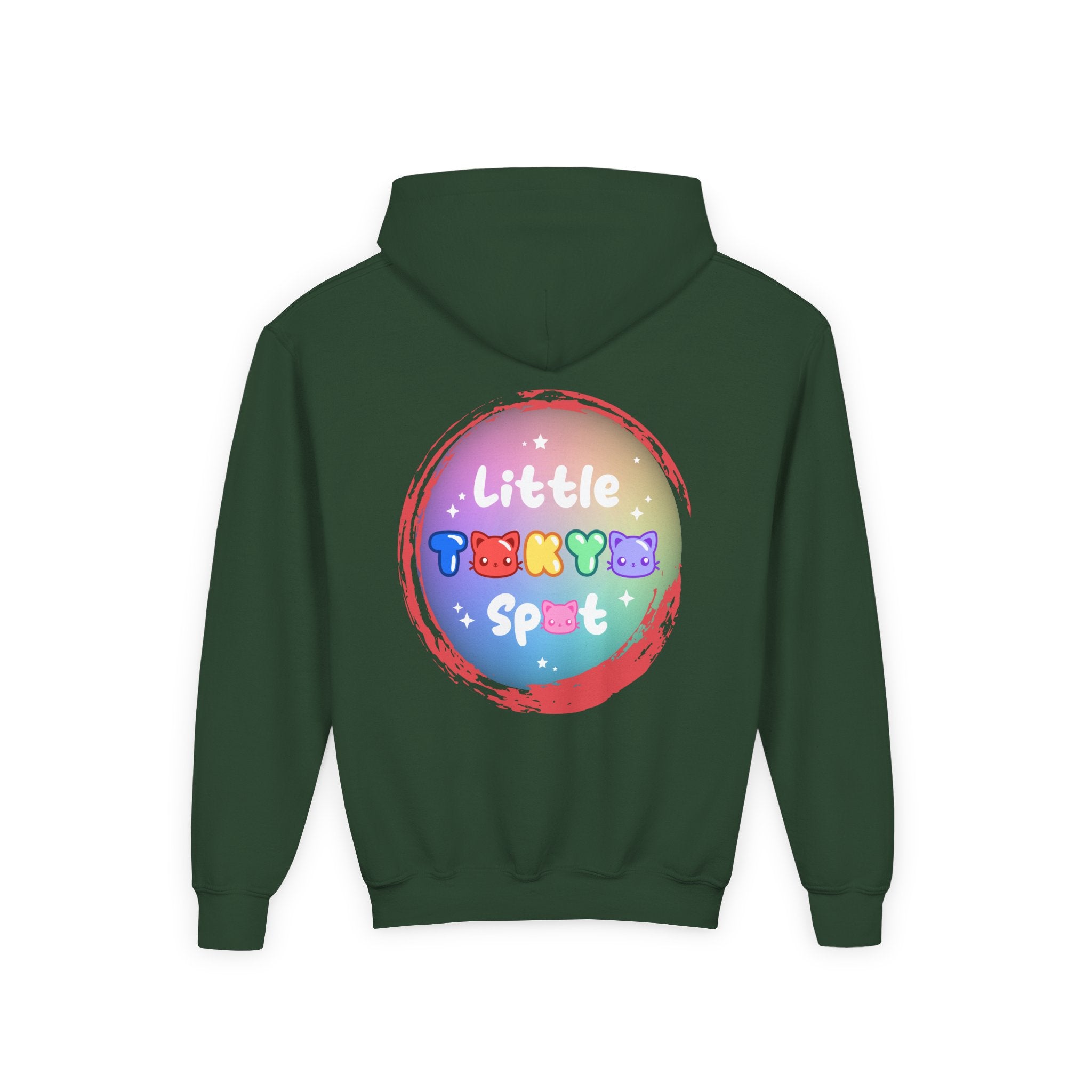 Cute Zombie Hoodie for Kids, Fun Sweatshirt, Halloween Costume, Cozy Kids Clothing, Kawaii Style, Rainbow Love