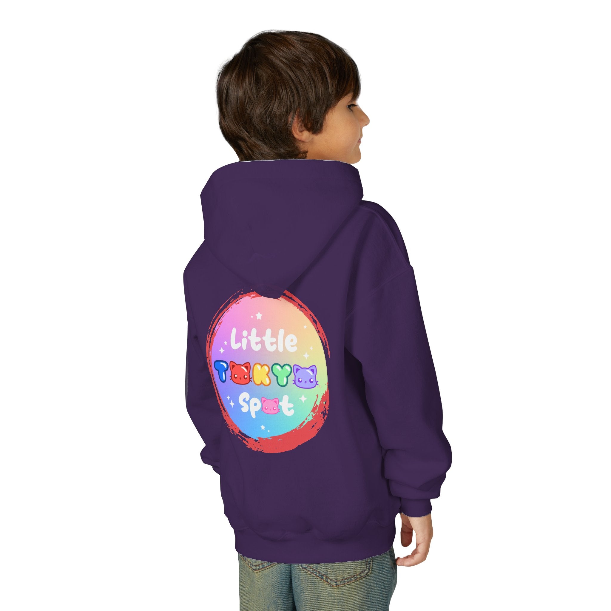 Cute Zombie Hoodie for Kids, Fun Sweatshirt, Halloween Costume, Cozy Kids Clothing, Kawaii Style, Rainbow Love