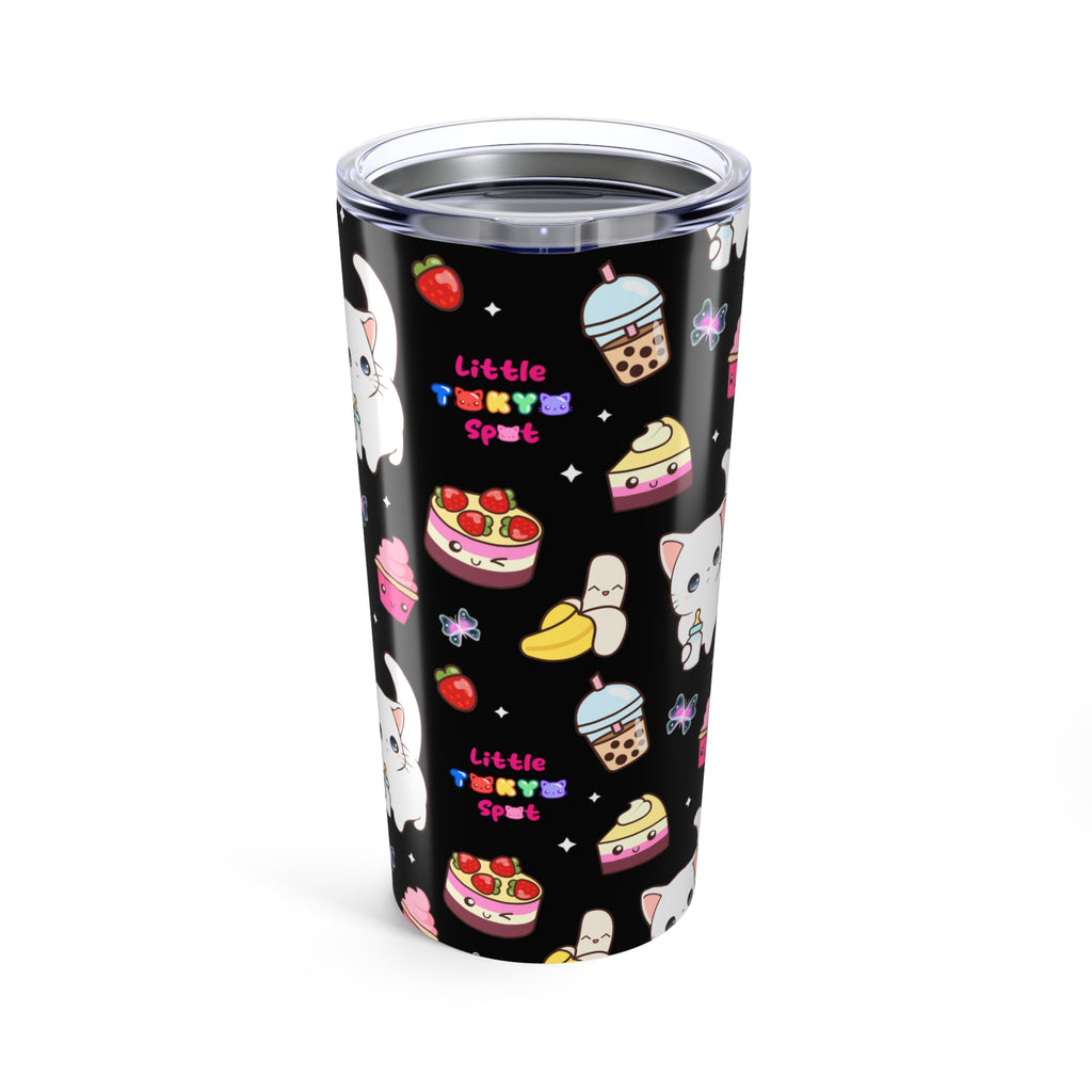 Halloween Tumbler | Cute Dessert Tumbler - Perfect Gift for Foodies, Kids, and Summer Parties | Insulated Travel Mug for Drinks, Birthday, and Holidays