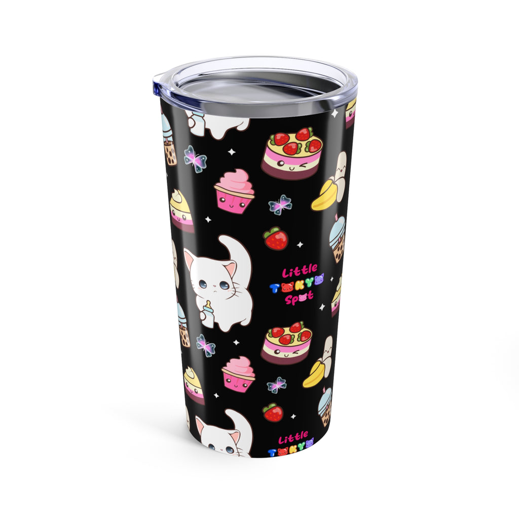 Halloween Tumbler | Cute Dessert Tumbler - Perfect Gift for Foodies, Kids, and Summer Parties | Insulated Travel Mug for Drinks, Birthday, and Holidays