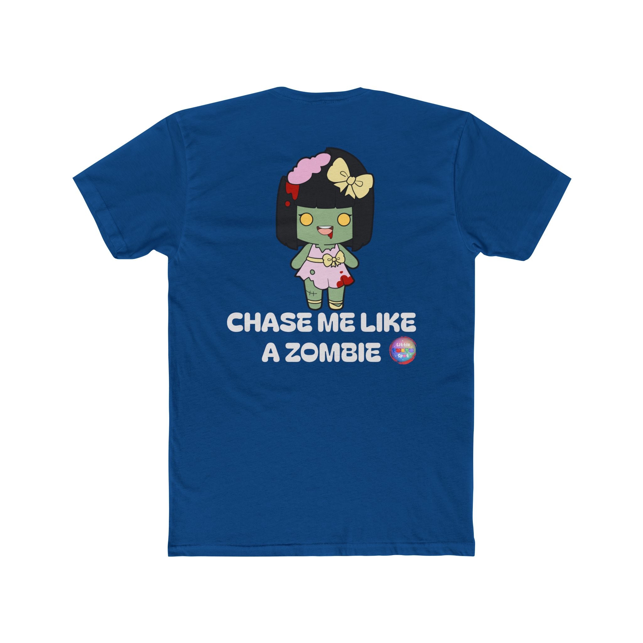 Cute Zombie Graphic T-Shirt | I Don’t Bite Unless You Want Me To, Funny Halloween Tee, Unisex Gift for Parties and Celebrations