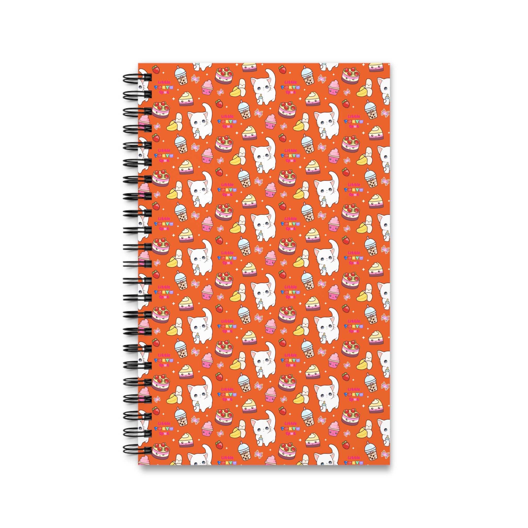 Cute Halloween Spiral Journal, Fun Note-taking Diary, Creative Writing Pad, Gift for Kids, Halloween Decor, Teachers' Journal