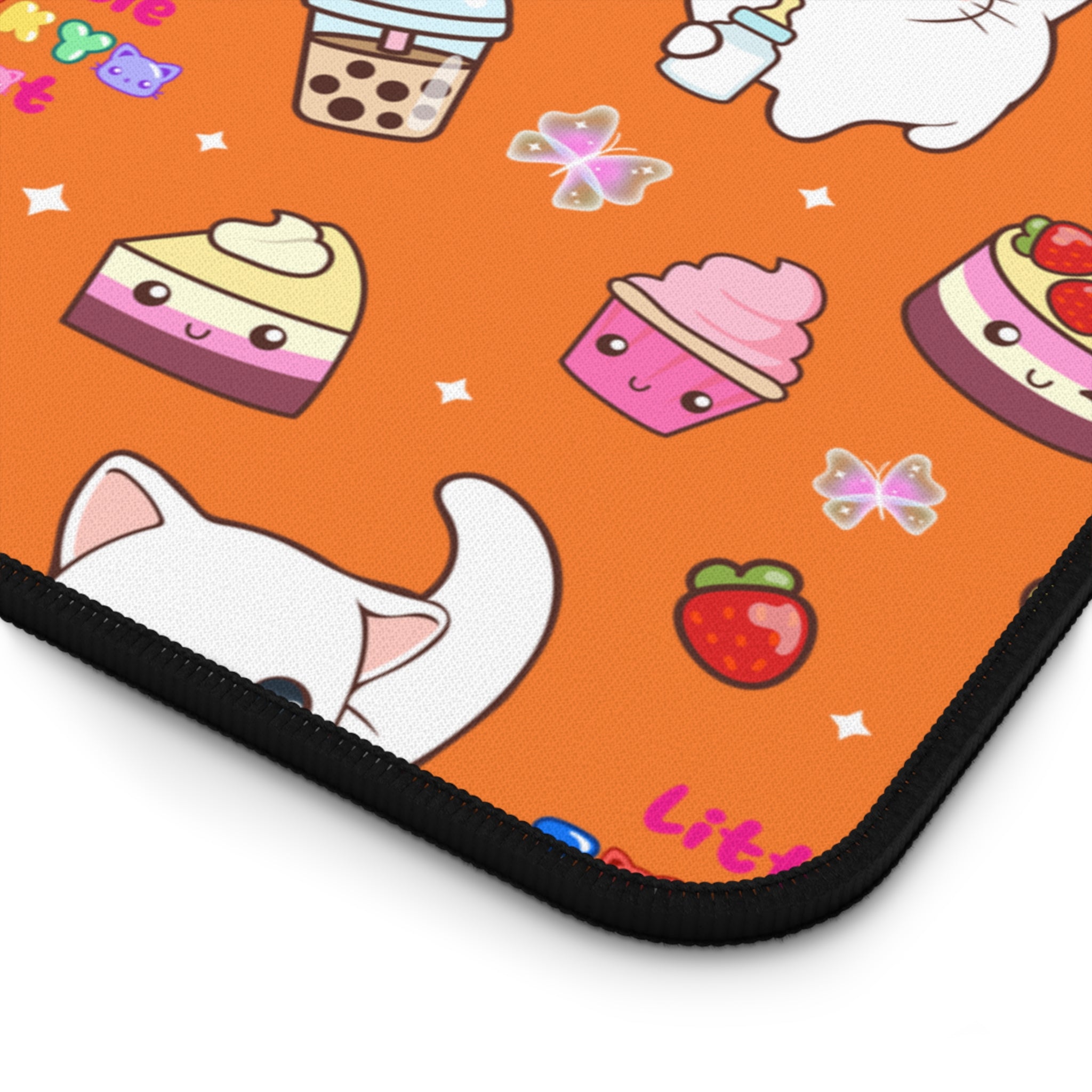 Halloween Mouse Pad | of Cute Cat-Themed Desk Mat, Cat Desk Accessories, Fun Office Decor, Gift for Cat Lovers, Pet Lovers' Workspace Decor