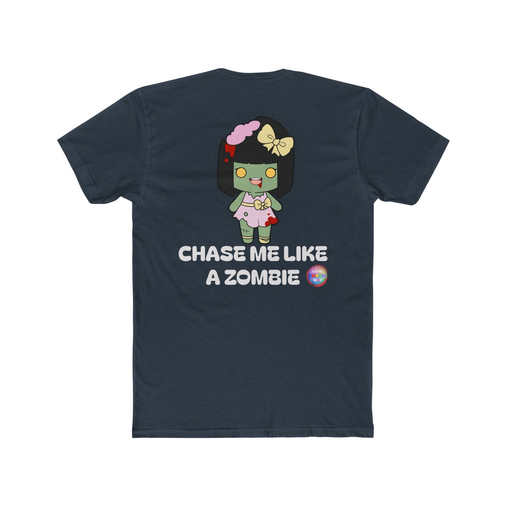Cute Zombie Graphic T-Shirt | I Don’t Bite Unless You Want Me To, Funny Halloween Tee, Unisex Gift for Parties and Celebrations