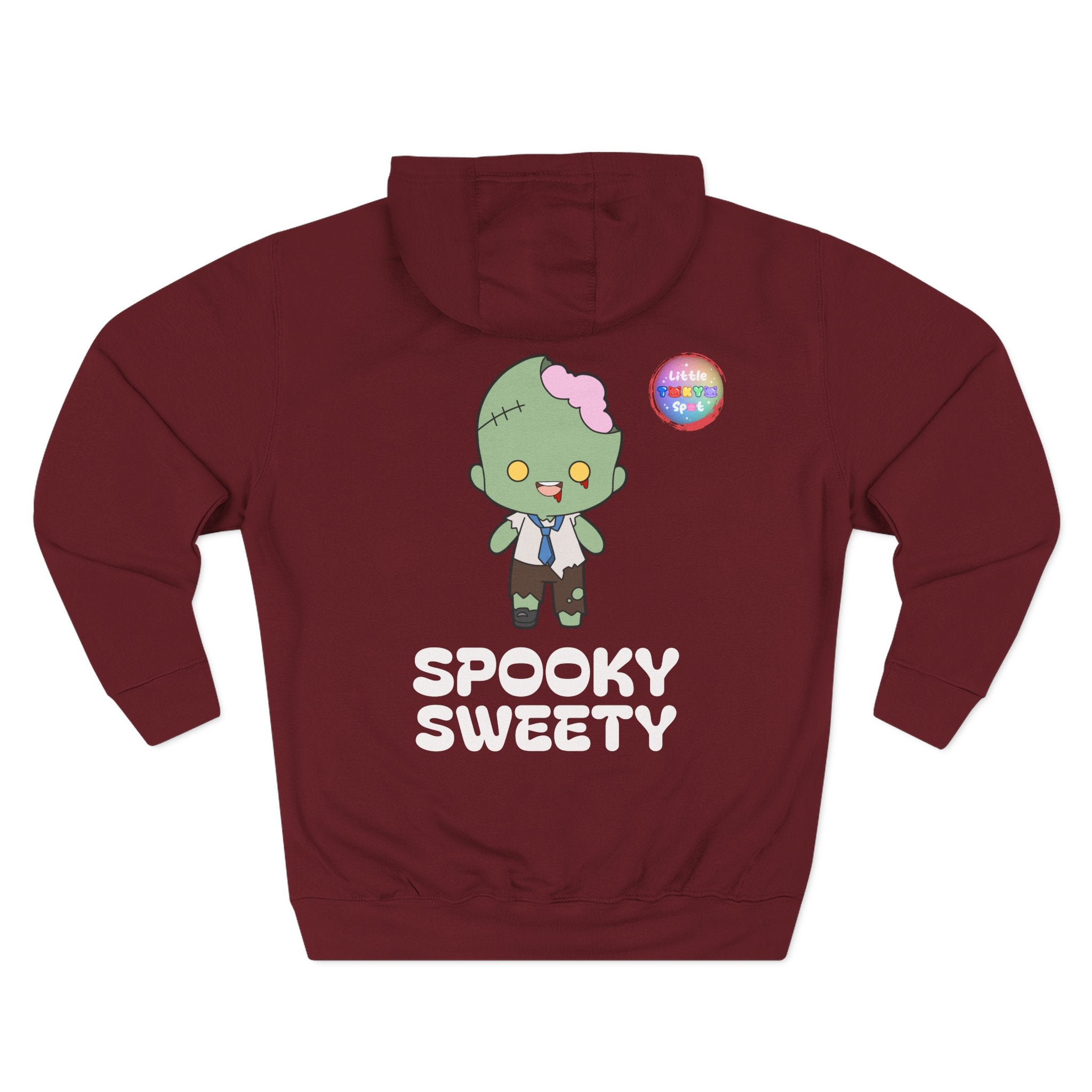 Adorable Zombie Fleece Hoodie, Cute Halloween Sweatshirt, Spooky Sweety Pullover, Cozy Gift for Kids, Fun Fall Fashion, Cartoon-Themed [...]
