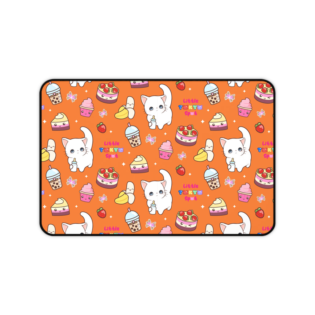 Halloween Mouse Pad | of Cute Cat-Themed Desk Mat, Cat Desk Accessories, Fun Office Decor, Gift for Cat Lovers, Pet Lovers' Workspace Decor