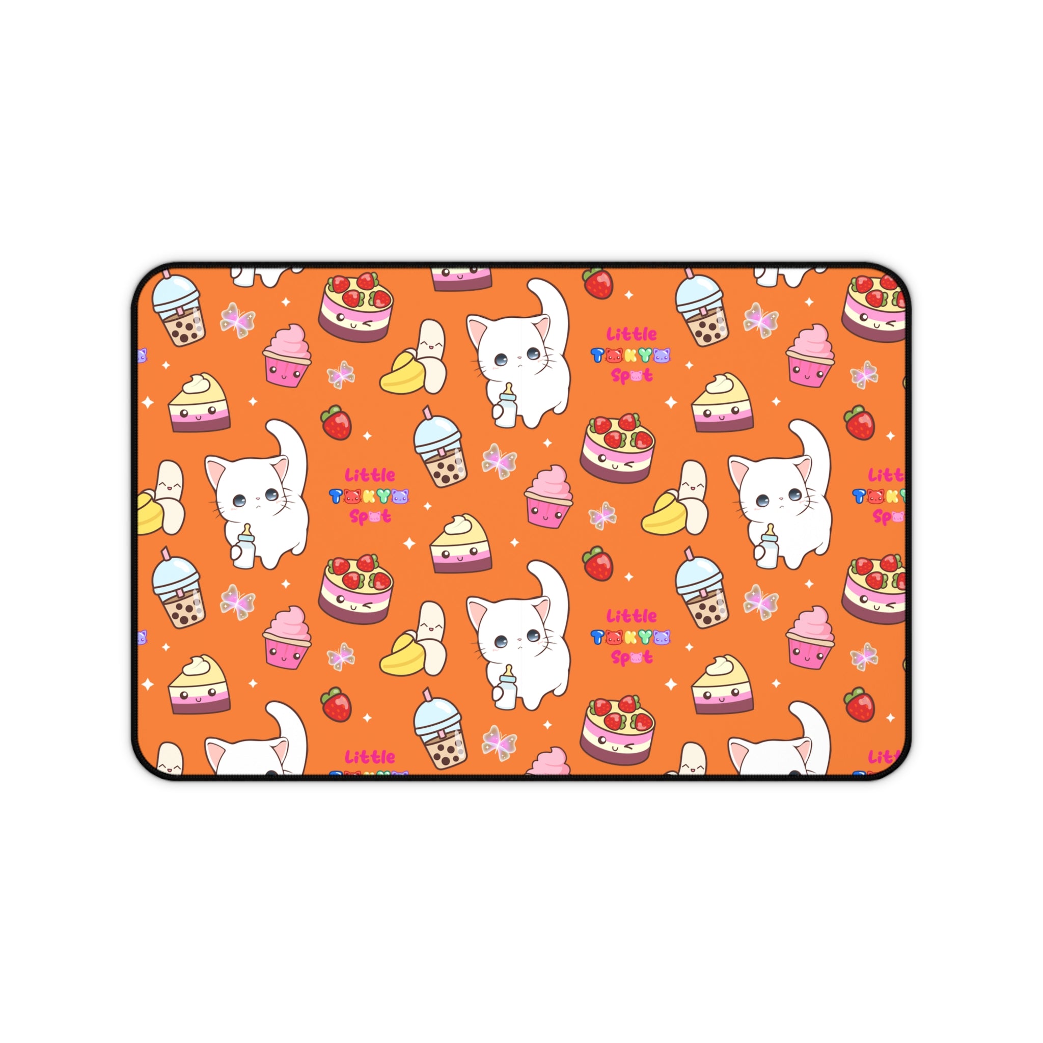 Halloween Mouse Pad | of Cute Cat-Themed Desk Mat, Cat Desk Accessories, Fun Office Decor, Gift for Cat Lovers, Pet Lovers' Workspace Decor