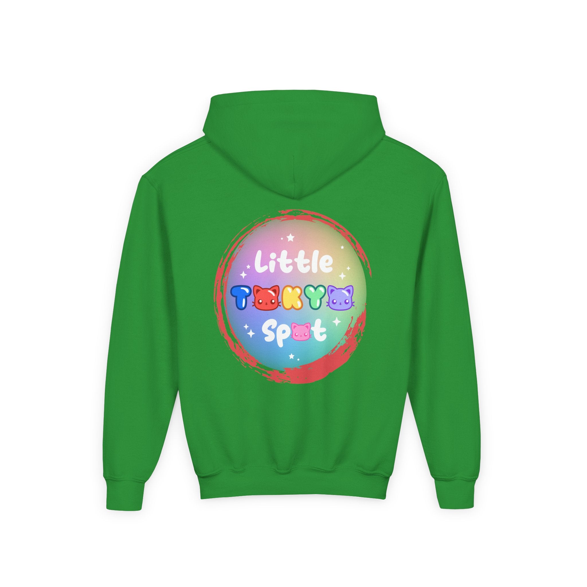 Cute Zombie Hoodie for Kids, Fun Sweatshirt, Halloween Costume, Cozy Kids Clothing, Kawaii Style, Rainbow Love