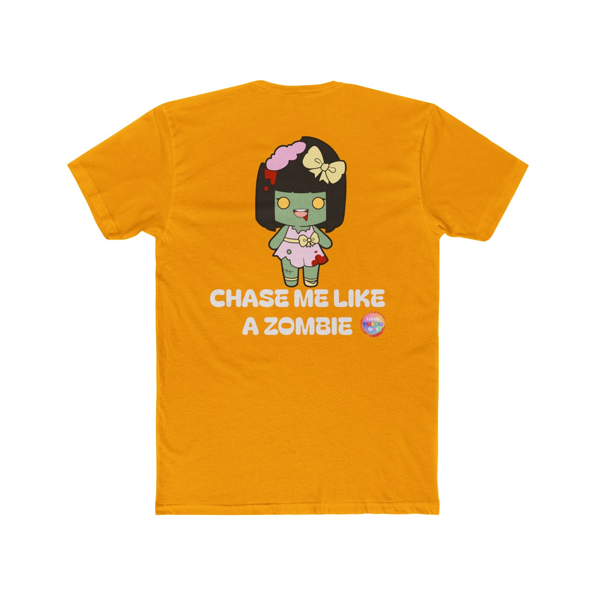 Cute Zombie Graphic T-Shirt | I Don’t Bite Unless You Want Me To, Funny Halloween Tee, Unisex Gift for Parties and Celebrations