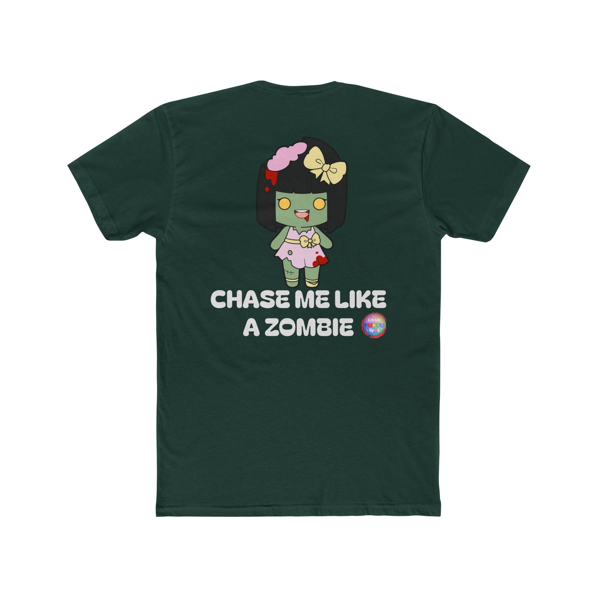 Cute Zombie Graphic T-Shirt | I Don’t Bite Unless You Want Me To, Funny Halloween Tee, Unisex Gift for Parties and Celebrations