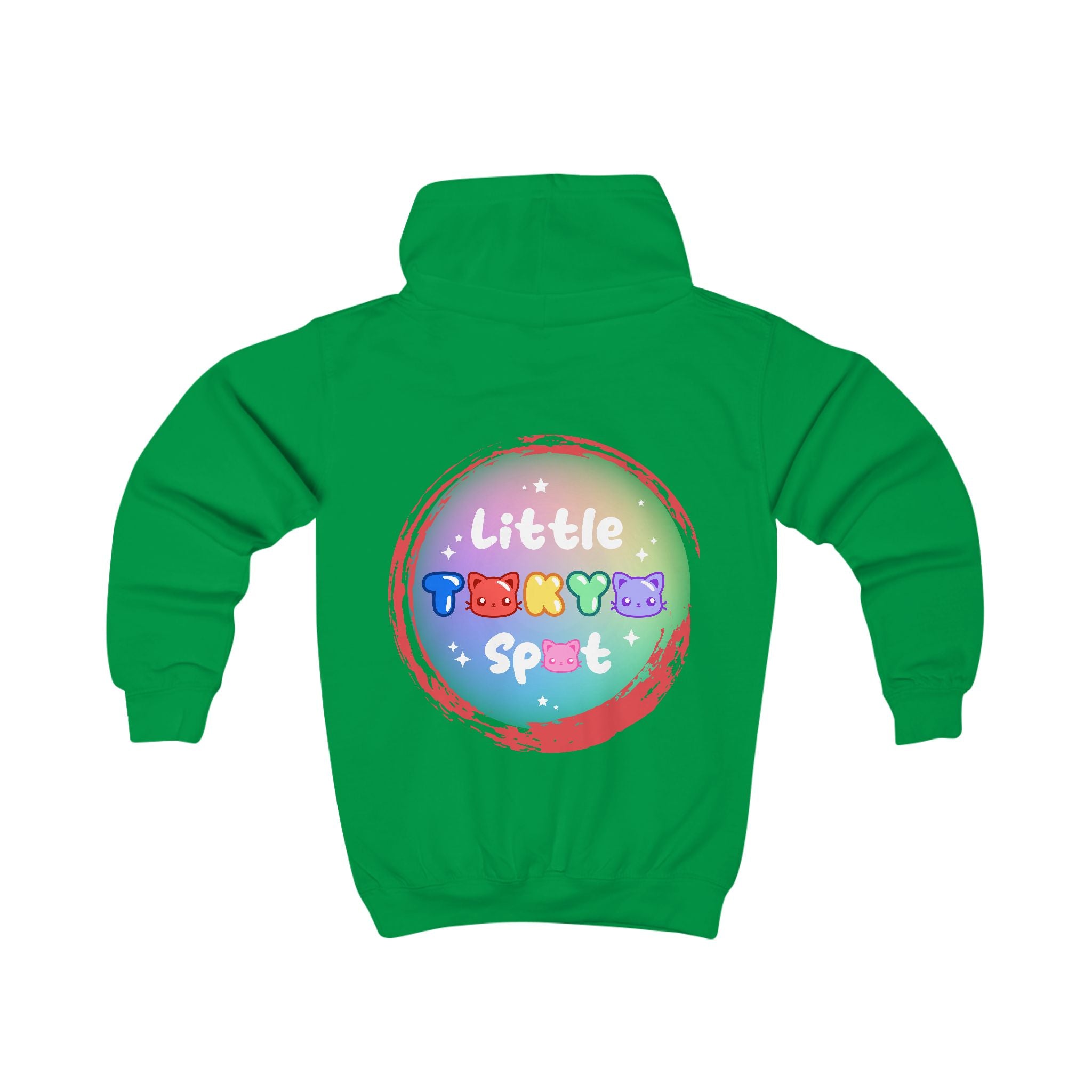 Halloween Kids Hoodie, Cute Zombie Hoodie, Kids Costume Sweatshirt, Little Tokyo Spirit Pull Over, Fun Halloween Apparel