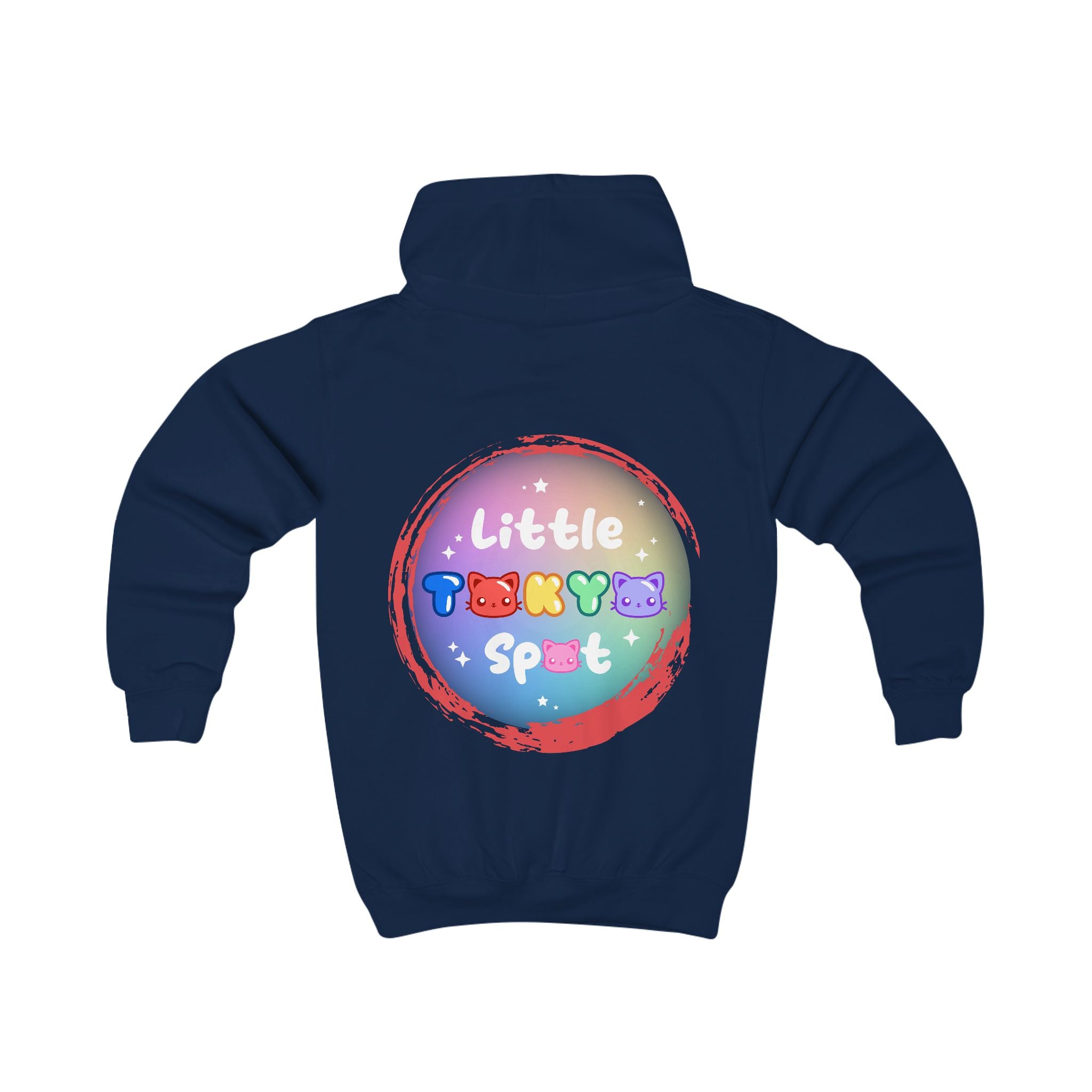 Halloween Kids Hoodie, Cute Zombie Hoodie, Kids Costume Sweatshirt, Little Tokyo Spirit Pull Over, Fun Halloween Apparel