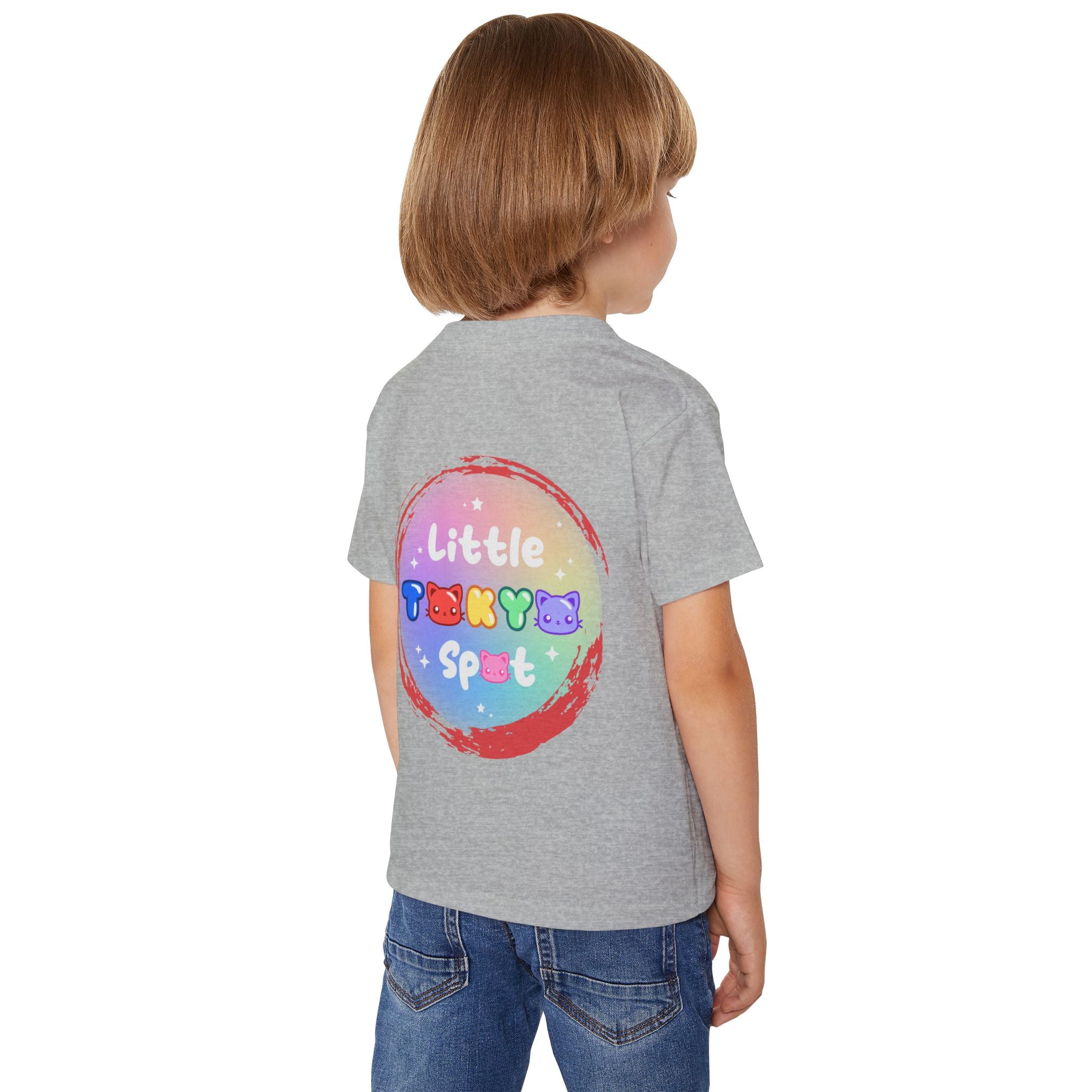 Adorable Cat Toddler T-Shirt, Cute Kid's Tee, Gifts for Toddlers, Birthday Outfit, Cat Lover Gift, Little Tokyo Spot Tee