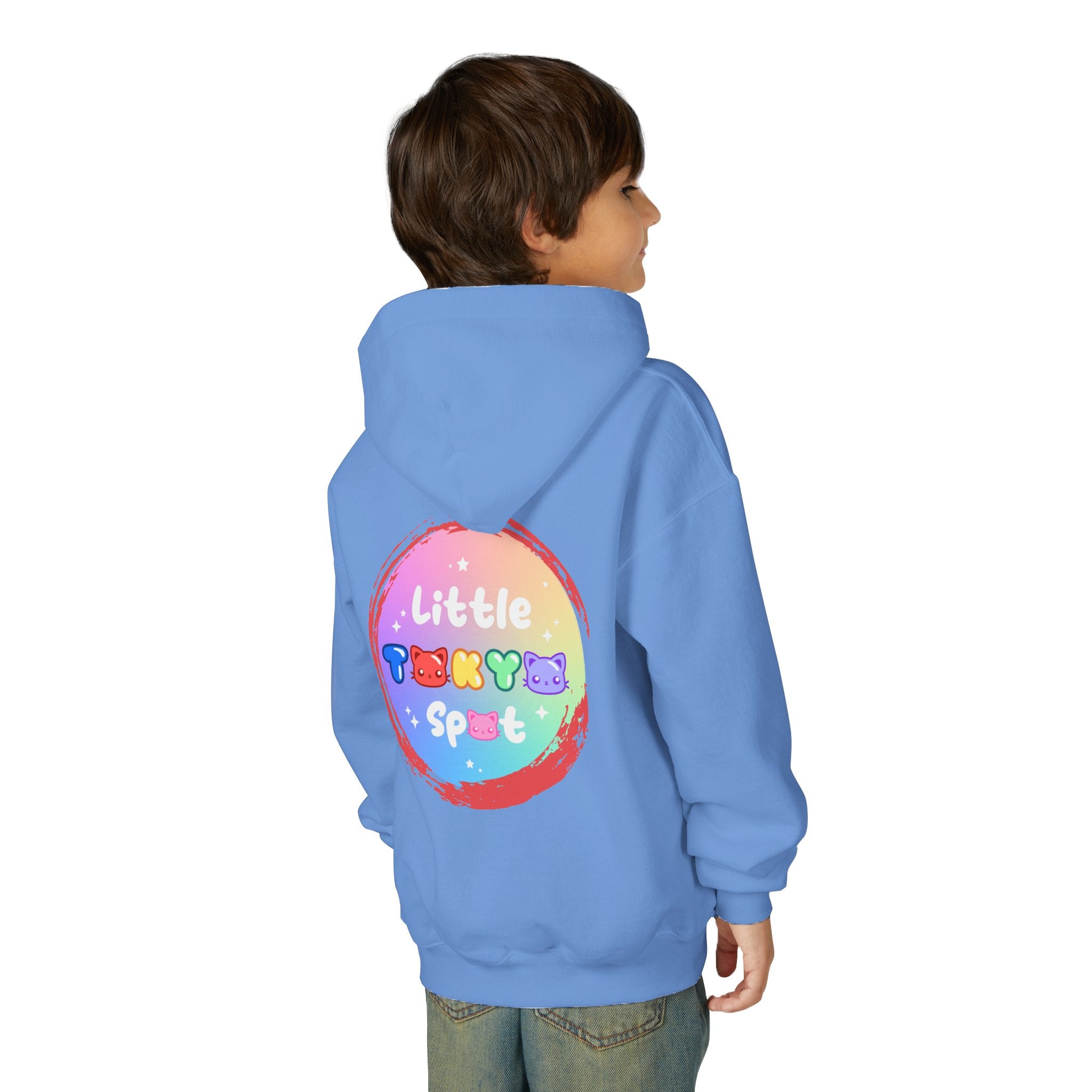 Cute Zombie Hoodie for Kids, Fun Sweatshirt, Halloween Costume, Cozy Kids Clothing, Kawaii Style, Rainbow Love