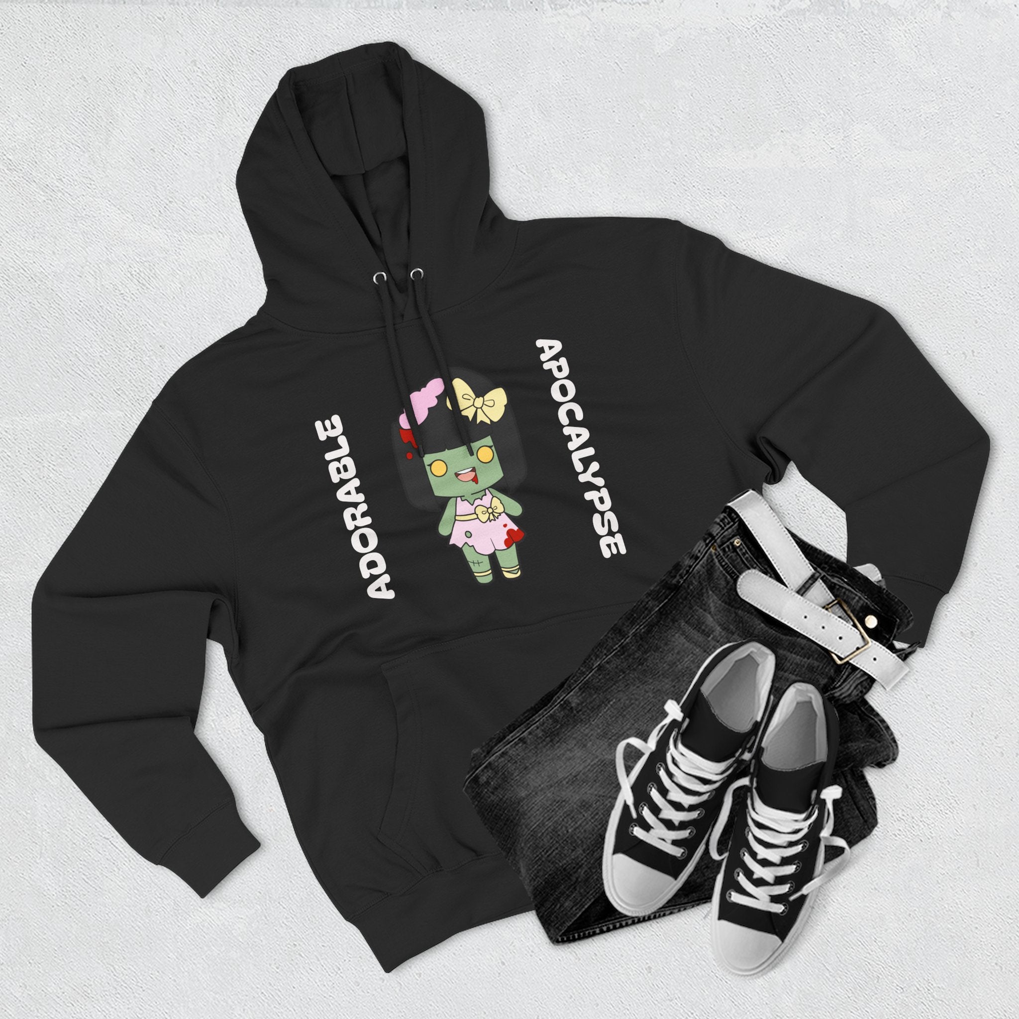 Adorable Zombie Fleece Hoodie, Cute Halloween Sweatshirt, Spooky Sweety Pullover, Cozy Gift for Kids, Fun Fall Fashion, Cartoon-Themed [...]