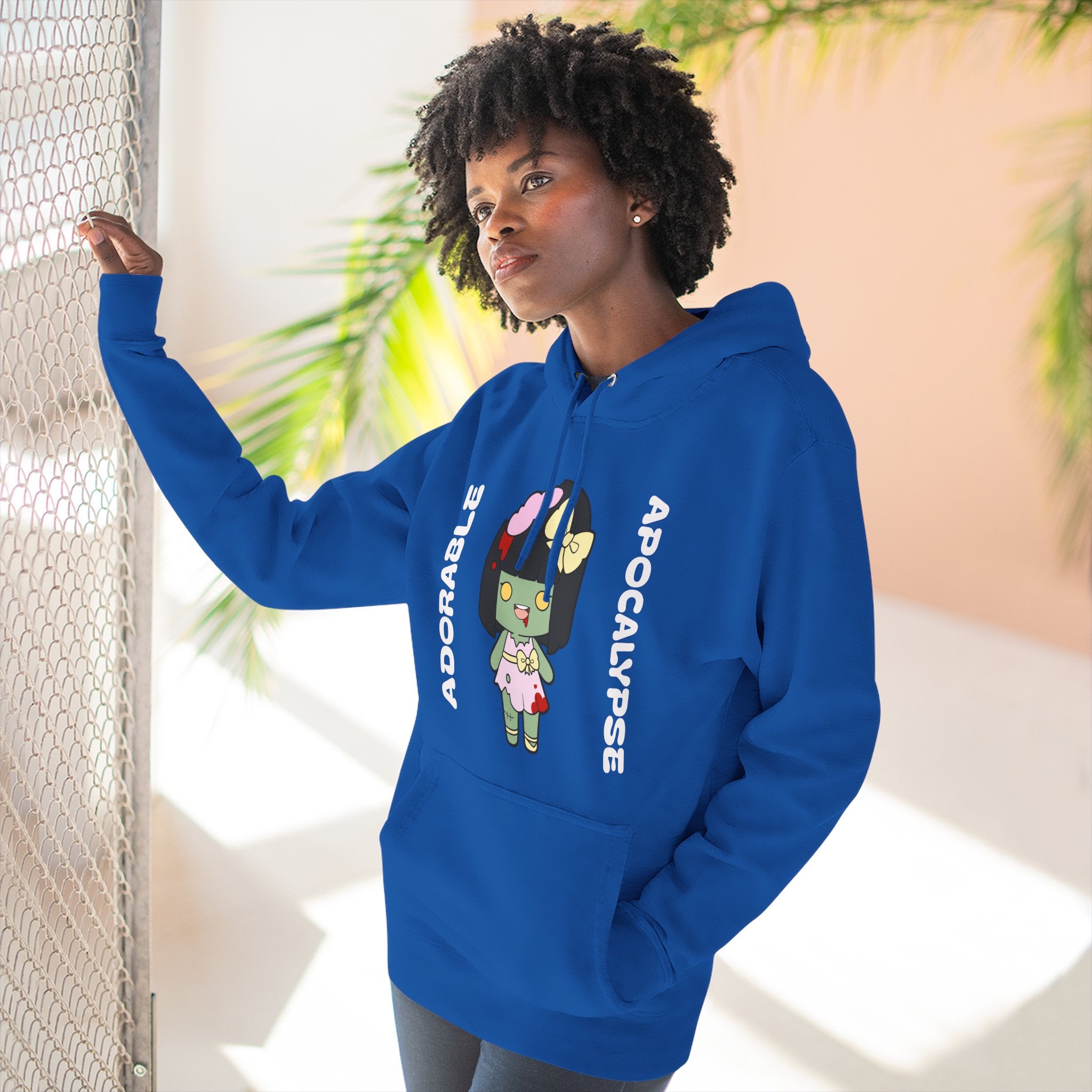 Adorable Zombie Fleece Hoodie, Cute Halloween Sweatshirt, Spooky Sweety Pullover, Cozy Gift for Kids, Fun Fall Fashion, Cartoon-Themed [...]