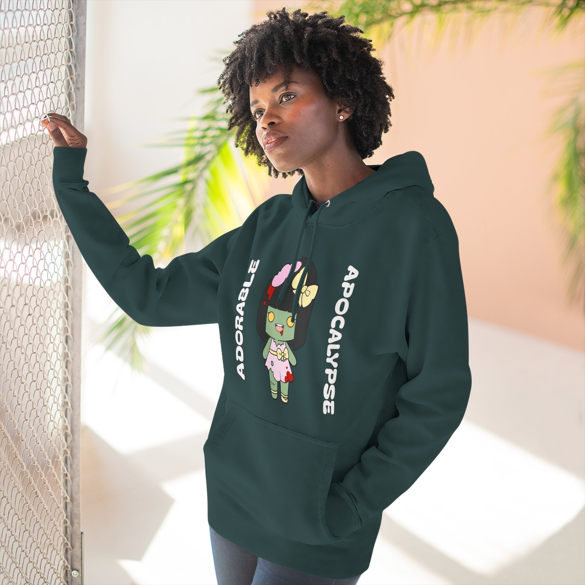 Adorable Zombie Fleece Hoodie, Cute Halloween Sweatshirt, Spooky Sweety Pullover, Cozy Gift for Kids, Fun Fall Fashion, Cartoon-Themed [...]