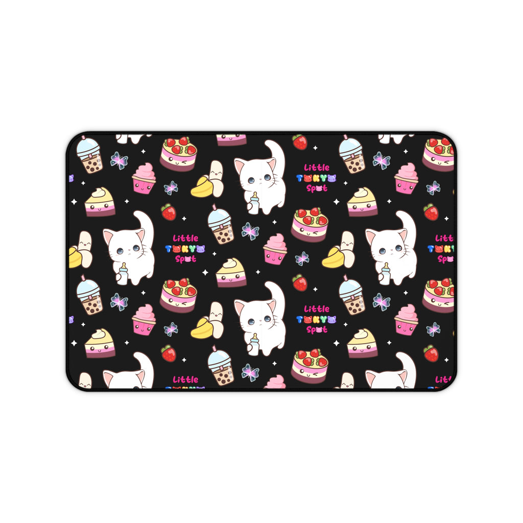 HALLOWEEN COMPUTER MAT | Cute Cat-Themed Desk Mat, Cat Desk Accessories, Fun Office Decor, Gift for Cat Lovers, Pet Lovers' Workspace Decor