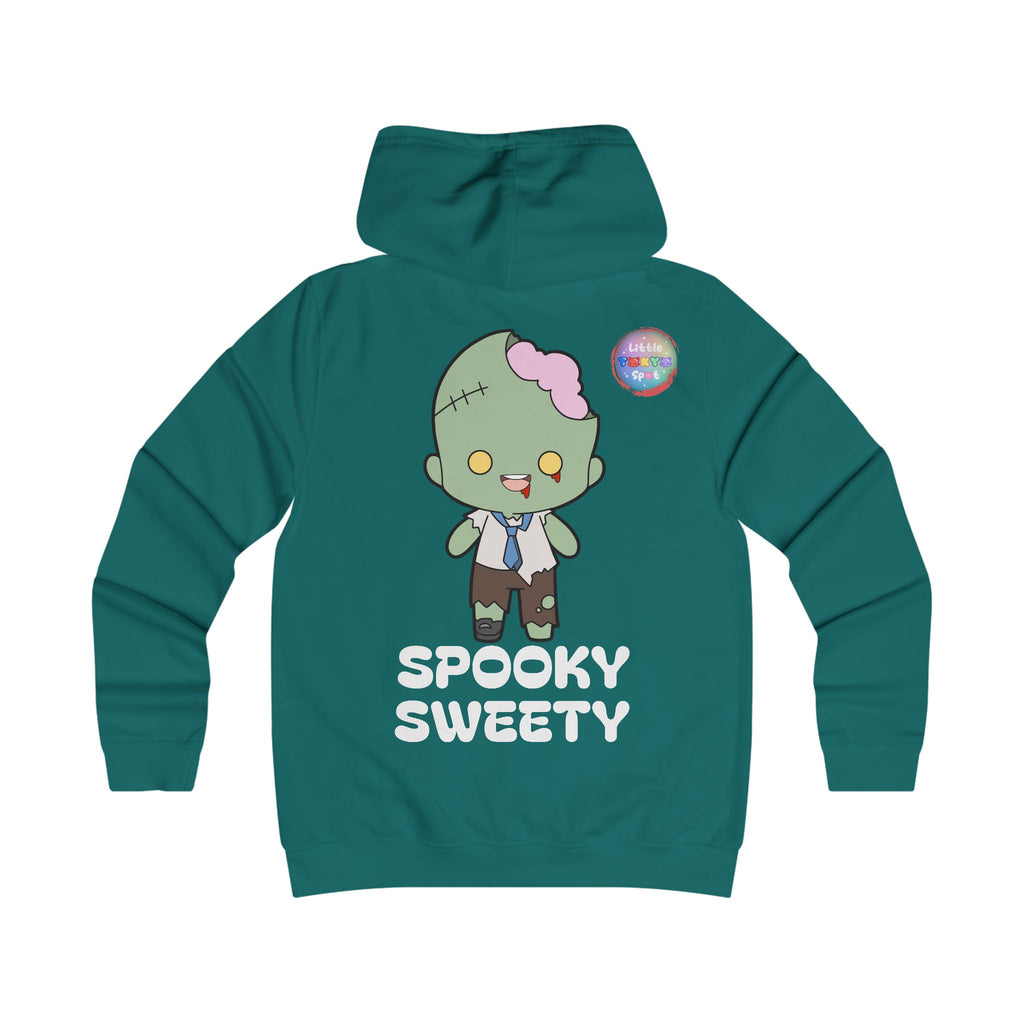 Adorable Apocalypse Hoodie - Cute Zombie Design, Trendy College Sweatshirt, Perfect for Halloween, Gifts for Girls, Cozy Casual Wear