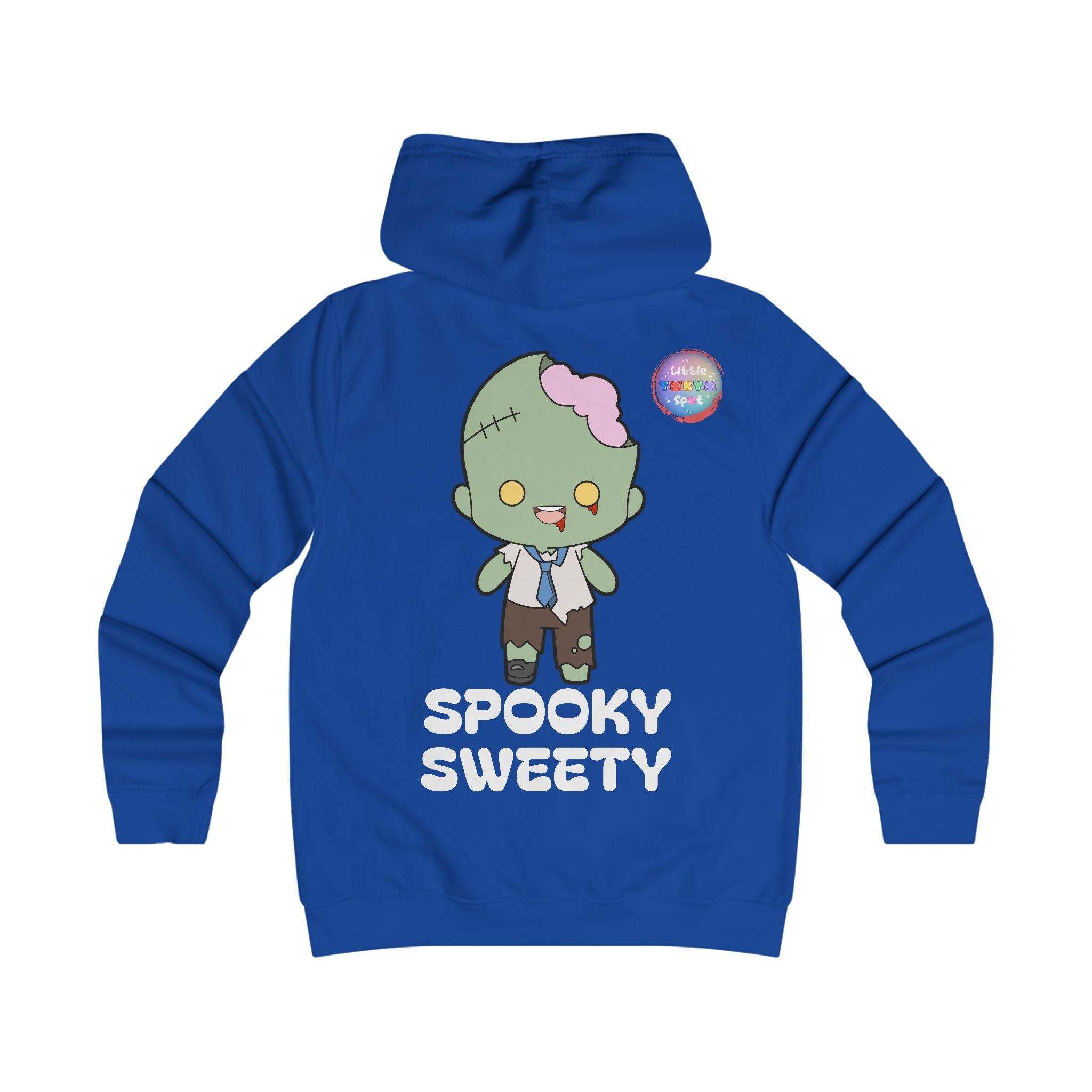 Adorable Apocalypse Hoodie - Cute Zombie Design, Trendy College Sweatshirt, Perfect for Halloween, Gifts for Girls, Cozy Casual Wear