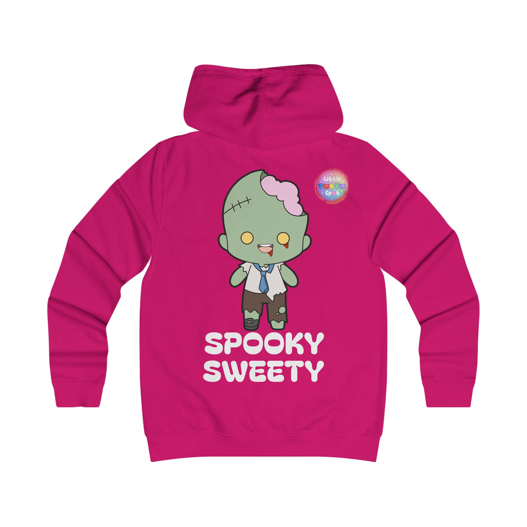 Adorable Apocalypse Hoodie - Cute Zombie Design, Trendy College Sweatshirt, Perfect for Halloween, Gifts for Girls, Cozy Casual Wear