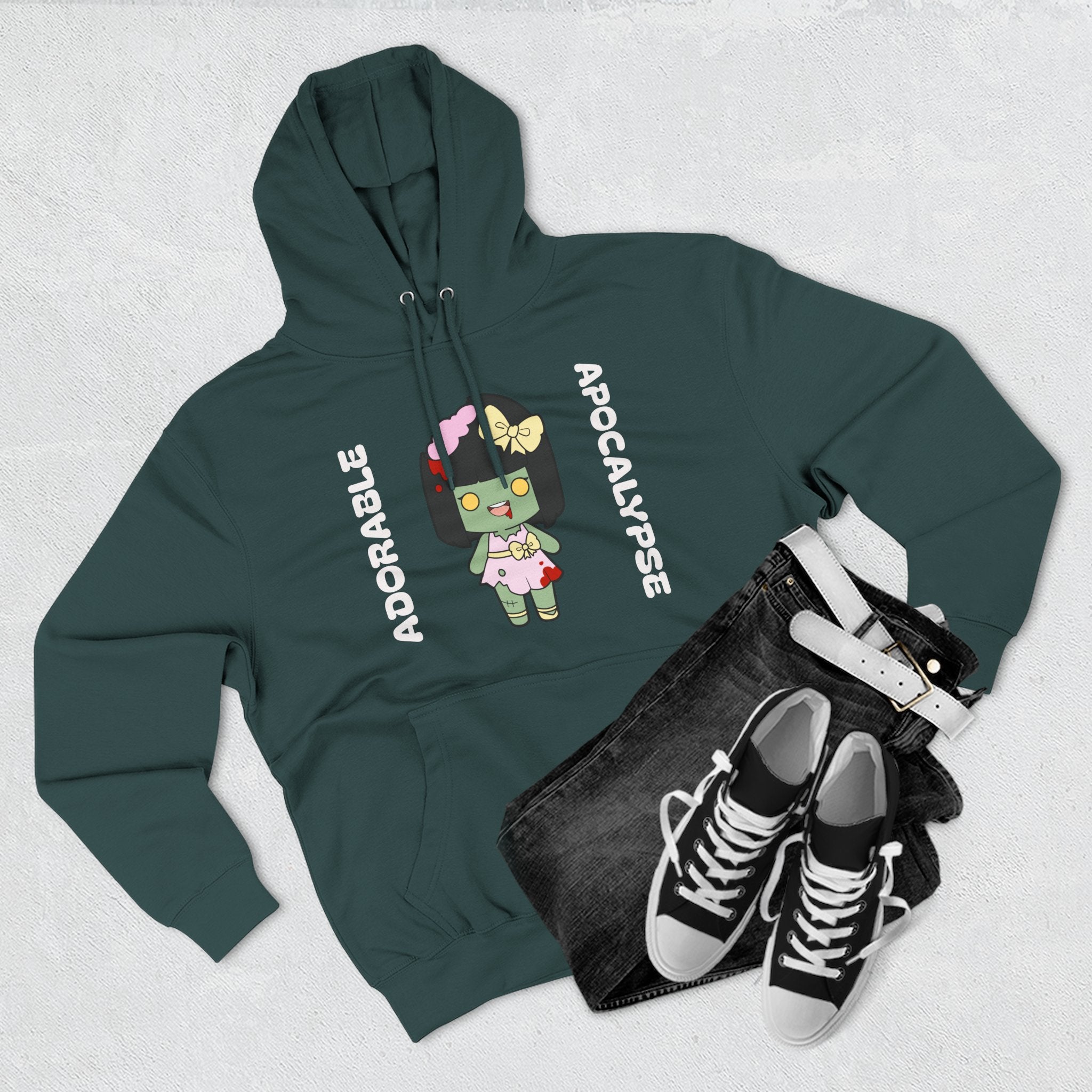 Adorable Zombie Fleece Hoodie, Cute Halloween Sweatshirt, Spooky Sweety Pullover, Cozy Gift for Kids, Fun Fall Fashion, Cartoon-Themed [...]