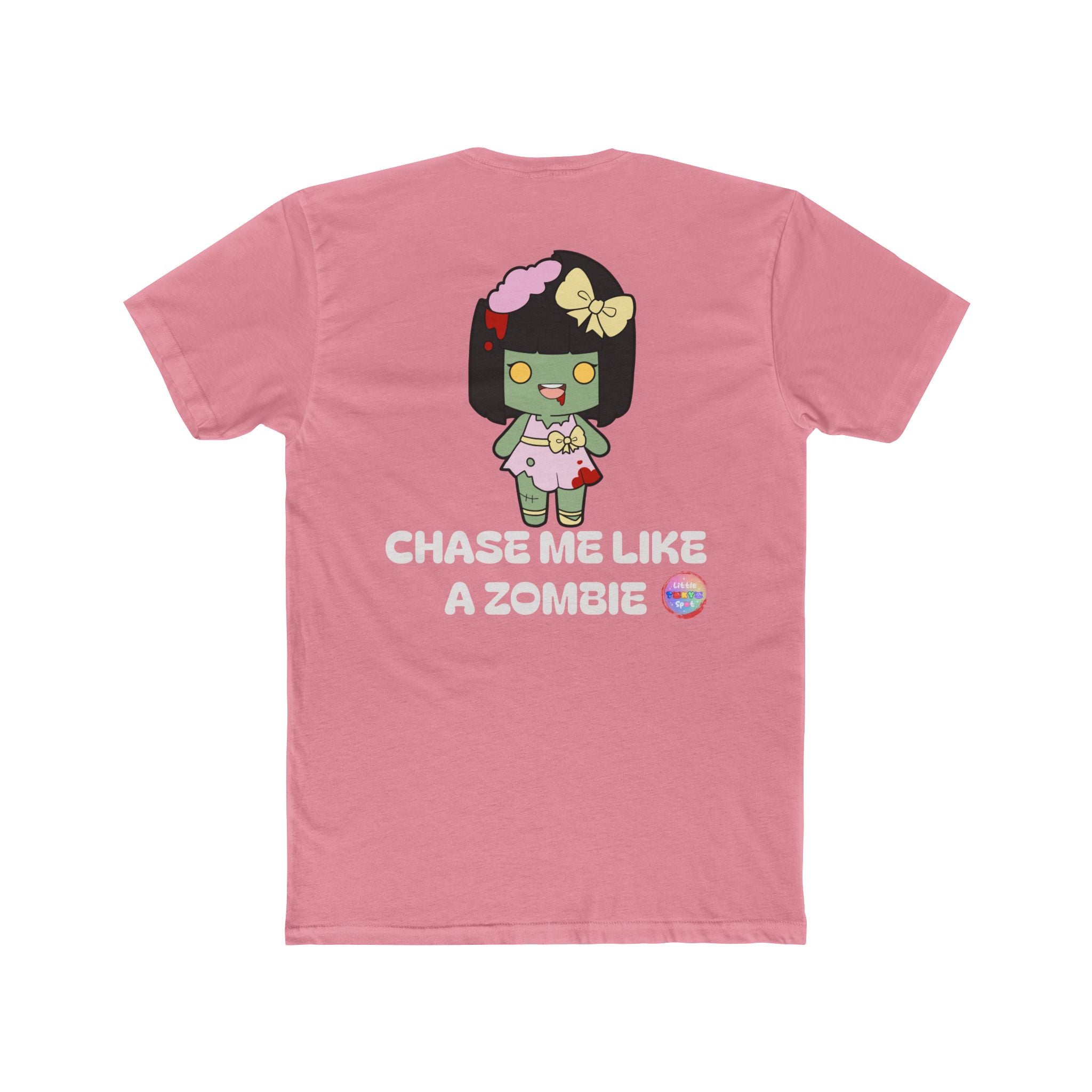 Cute Zombie Graphic T-Shirt | I Don’t Bite Unless You Want Me To, Funny Halloween Tee, Unisex Gift for Parties and Celebrations