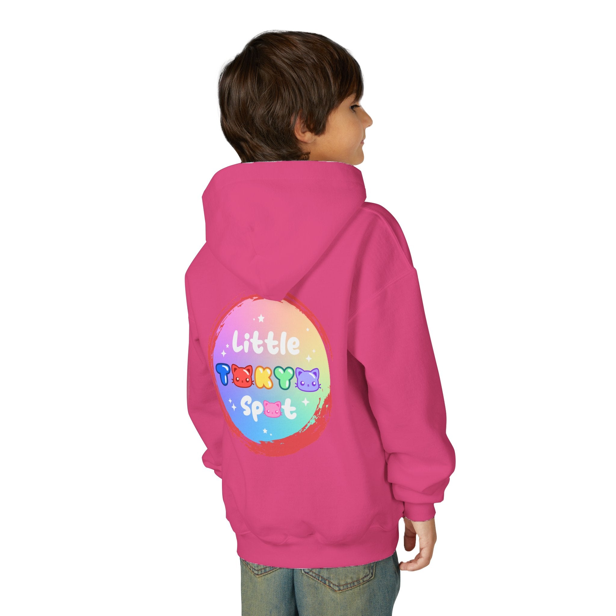 Cute Zombie Hoodie for Kids, Fun Sweatshirt, Halloween Costume, Cozy Kids Clothing, Kawaii Style, Rainbow Love