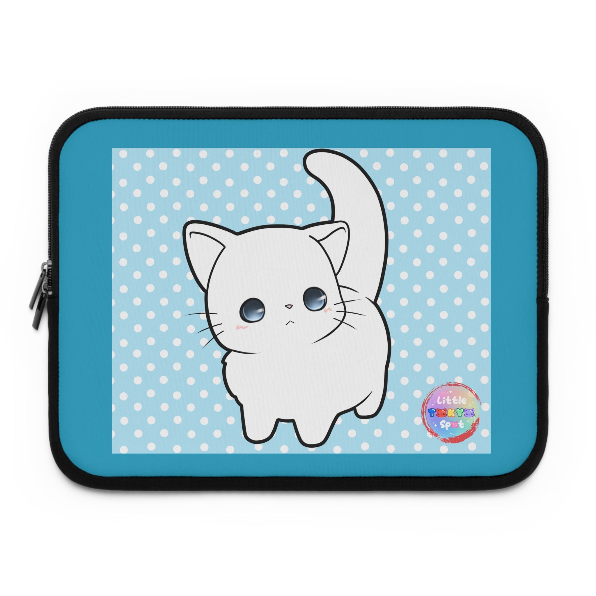 Cute Cat Laptop Sleeve | Funny Cat Design, Laptop Case, Gift for Cat Lovers, Kawaii Style, Computer Accessories, Back to School