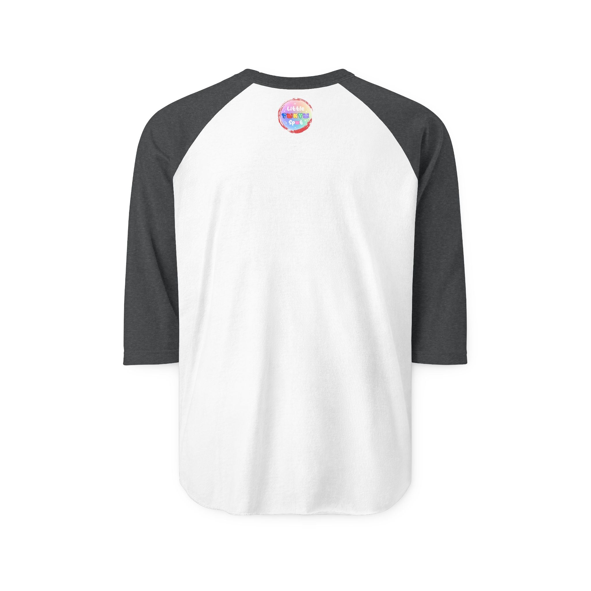 BOBA DUMPLING DOG | Cute Animal Graphic Raglan Shirt, Fun Unisex Tee for Pet Lovers, Casual Outfit, Gift for Birthdays, Holidays, or Just Because