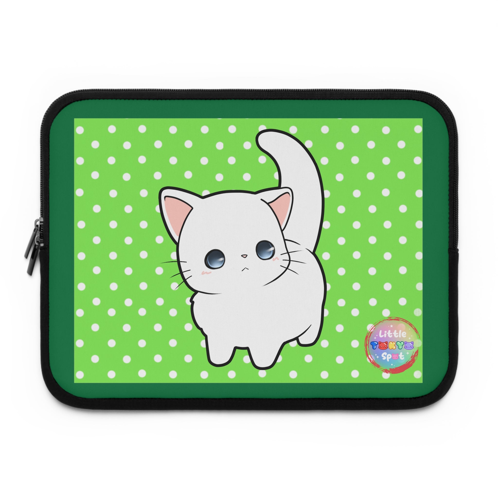 Cute Cat Laptop Sleeve - Cat Lover Gift, Laptop Case, School or Work Accessory, Personalized Tech Gear, Pet Themed Design