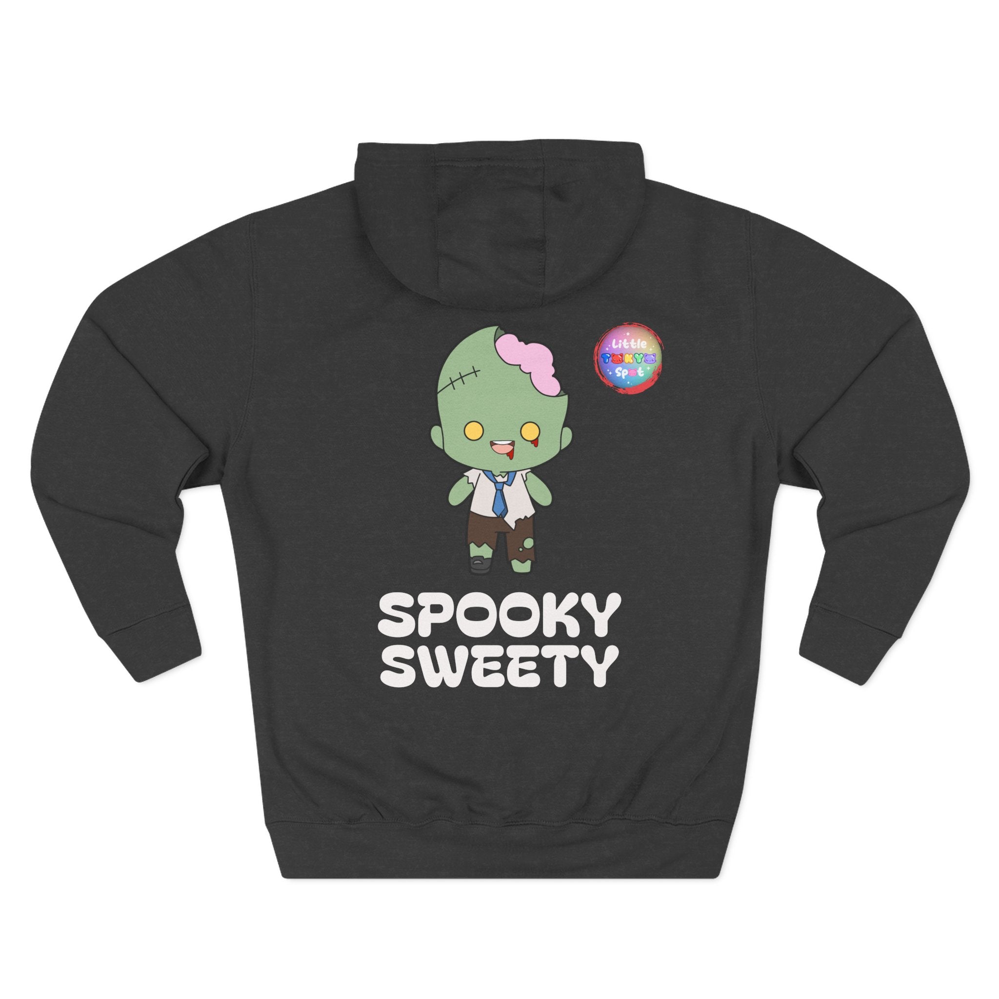 Adorable Zombie Fleece Hoodie, Cute Halloween Sweatshirt, Spooky Sweety Pullover, Cozy Gift for Kids, Fun Fall Fashion, Cartoon-Themed [...]