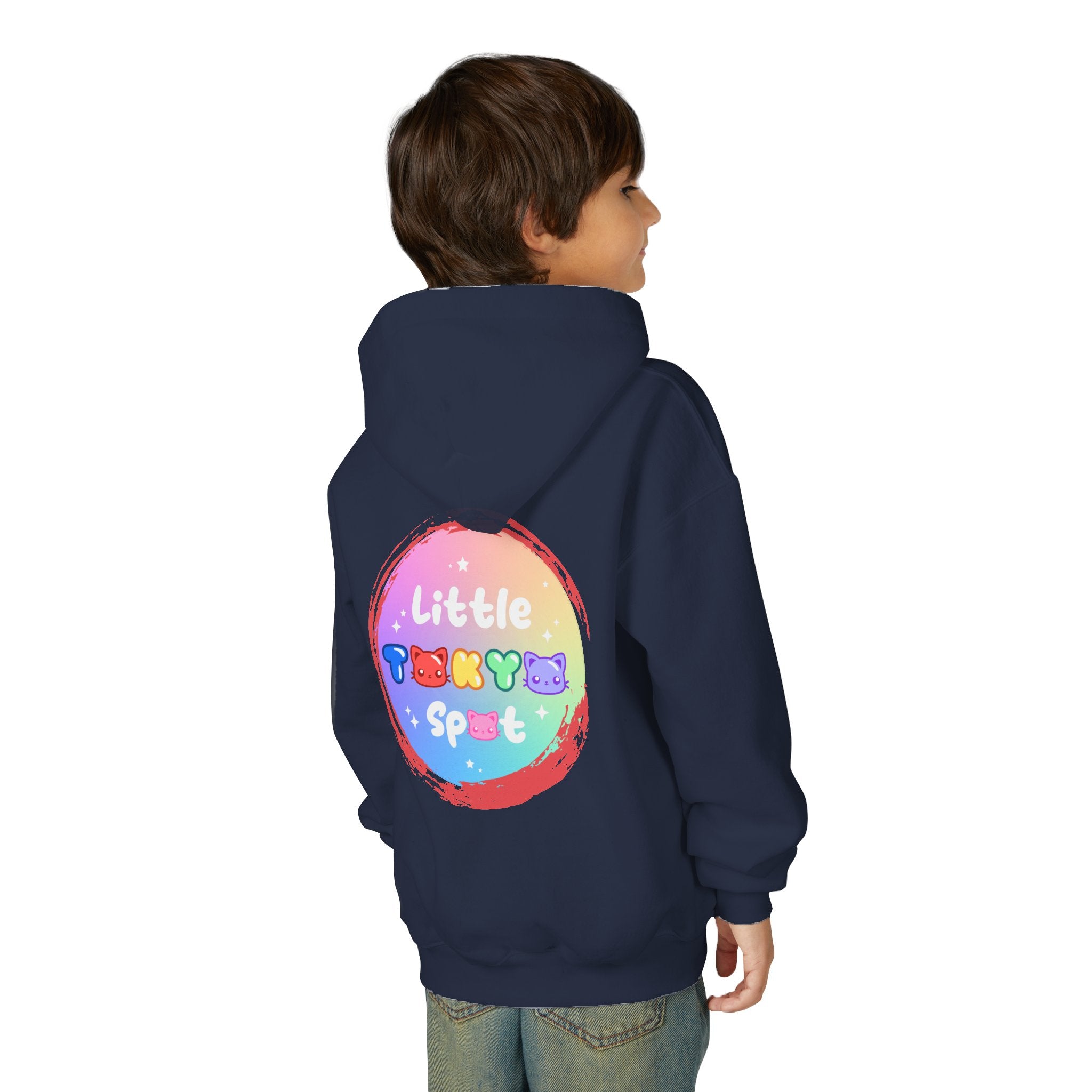 Cute Zombie Hoodie for Kids, Fun Sweatshirt, Halloween Costume, Cozy Kids Clothing, Kawaii Style, Rainbow Love