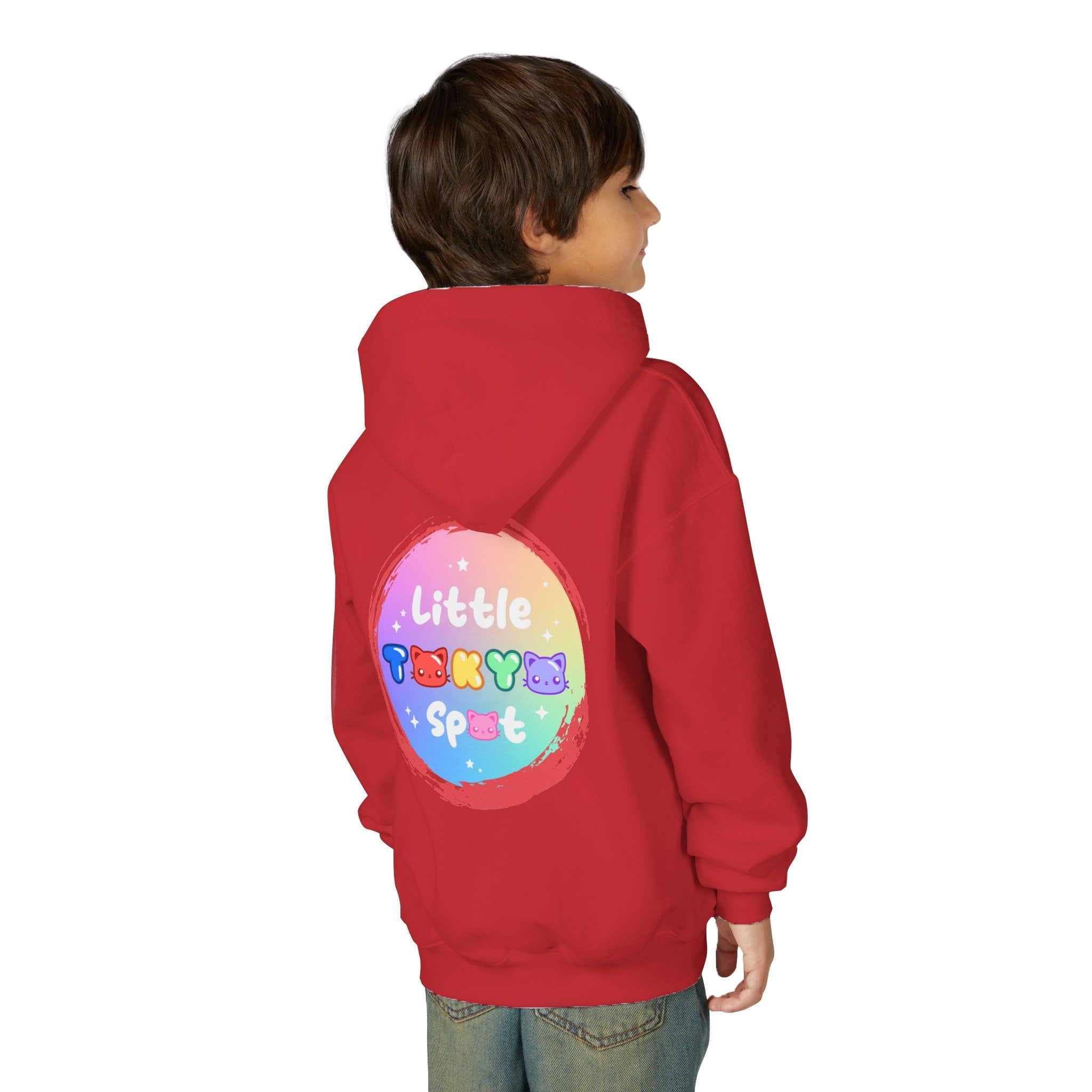 Cute Zombie Hoodie for Kids, Fun Sweatshirt, Halloween Costume, Cozy Kids Clothing, Kawaii Style, Rainbow Love