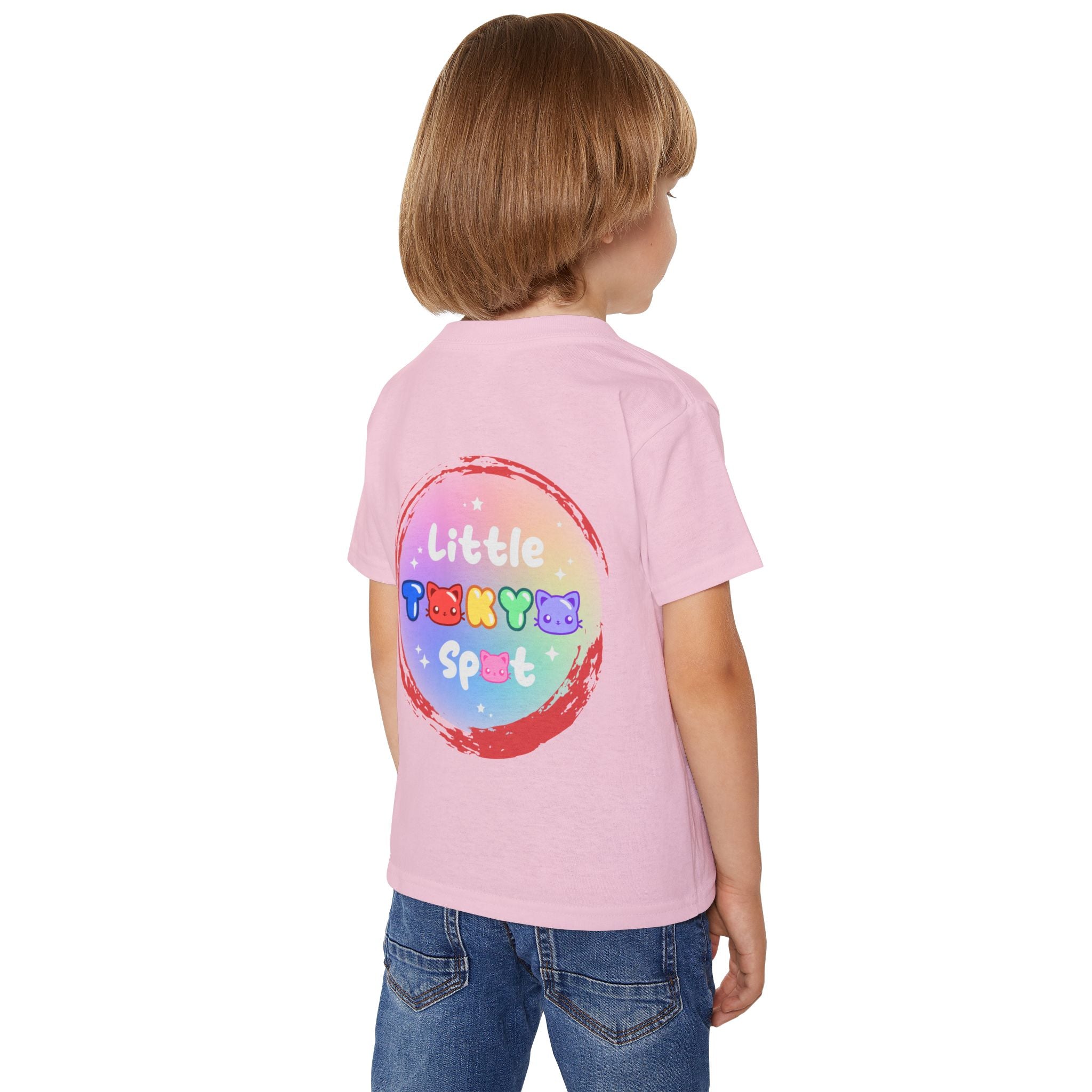 Adorable Cat Toddler T-Shirt, Cute Kid's Tee, Gifts for Toddlers, Birthday Outfit, Cat Lover Gift, Little Tokyo Spot Tee
