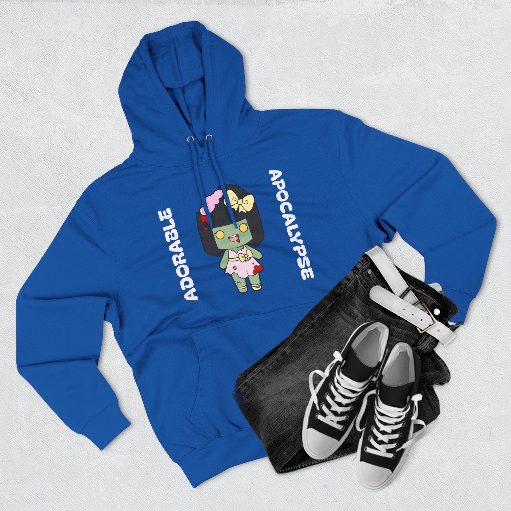 Adorable Zombie Fleece Hoodie, Cute Halloween Sweatshirt, Spooky Sweety Pullover, Cozy Gift for Kids, Fun Fall Fashion, Cartoon-Themed [...]