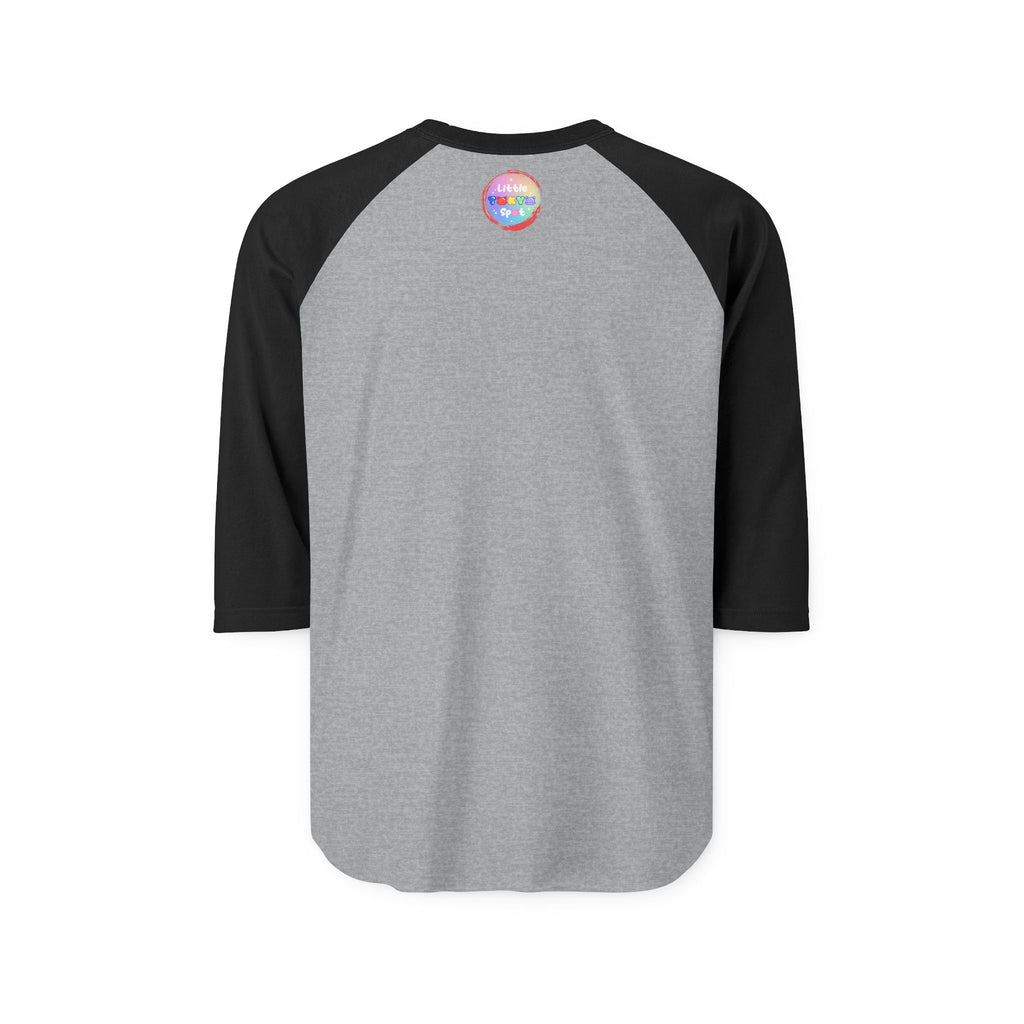 Cute Animal Graphic Raglan Shirt, Fun Unisex Tee for Pet Lovers, Casual Outfit, Gift for Birthdays, Holidays, or Just Because