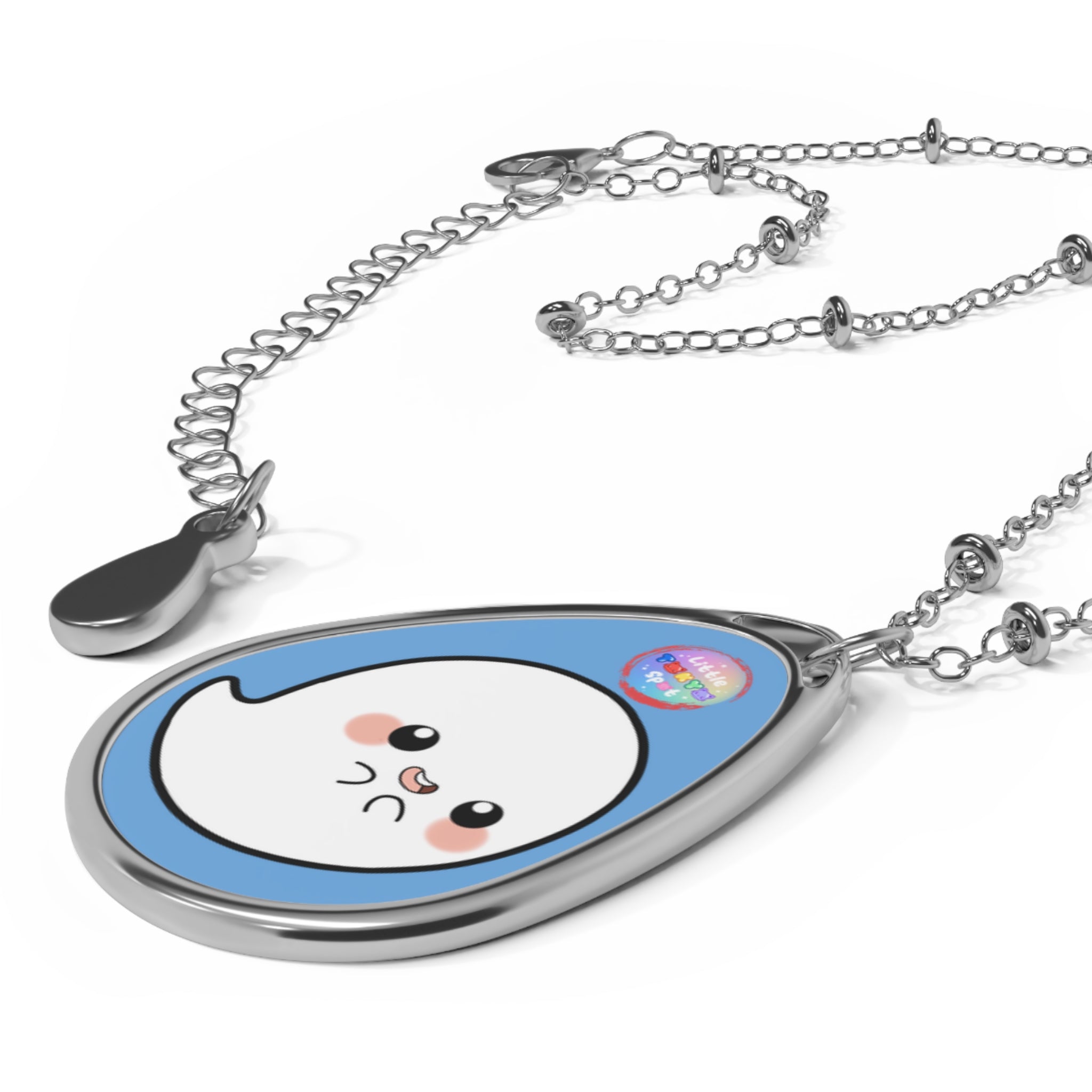 Cute Seal Pendant Necklace, Kawaii Jewelry, Ocean Lover Gift, Adjustable Chain, Unique Birthday Present, Animal Lover Accessory