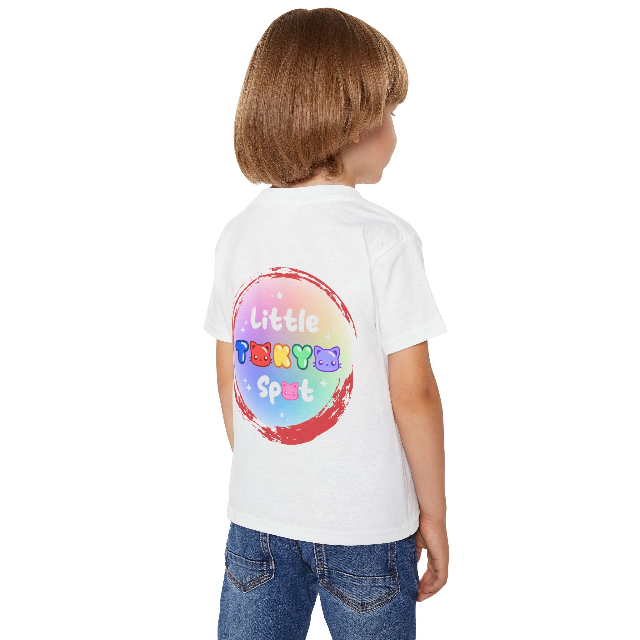 Adorable Cat Toddler T-Shirt, Cute Kid's Tee, Gifts for Toddlers, Birthday Outfit, Cat Lover Gift, Little Tokyo Spot Tee