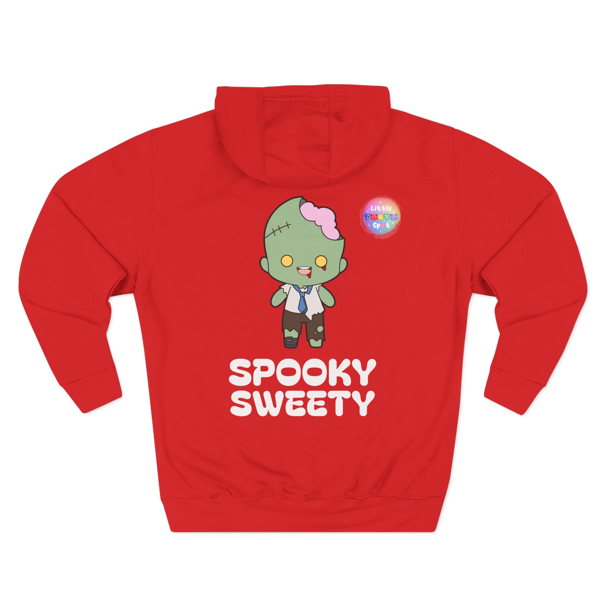 Adorable Zombie Fleece Hoodie, Cute Halloween Sweatshirt, Spooky Sweety Pullover, Cozy Gift for Kids, Fun Fall Fashion, Cartoon-Themed [...]