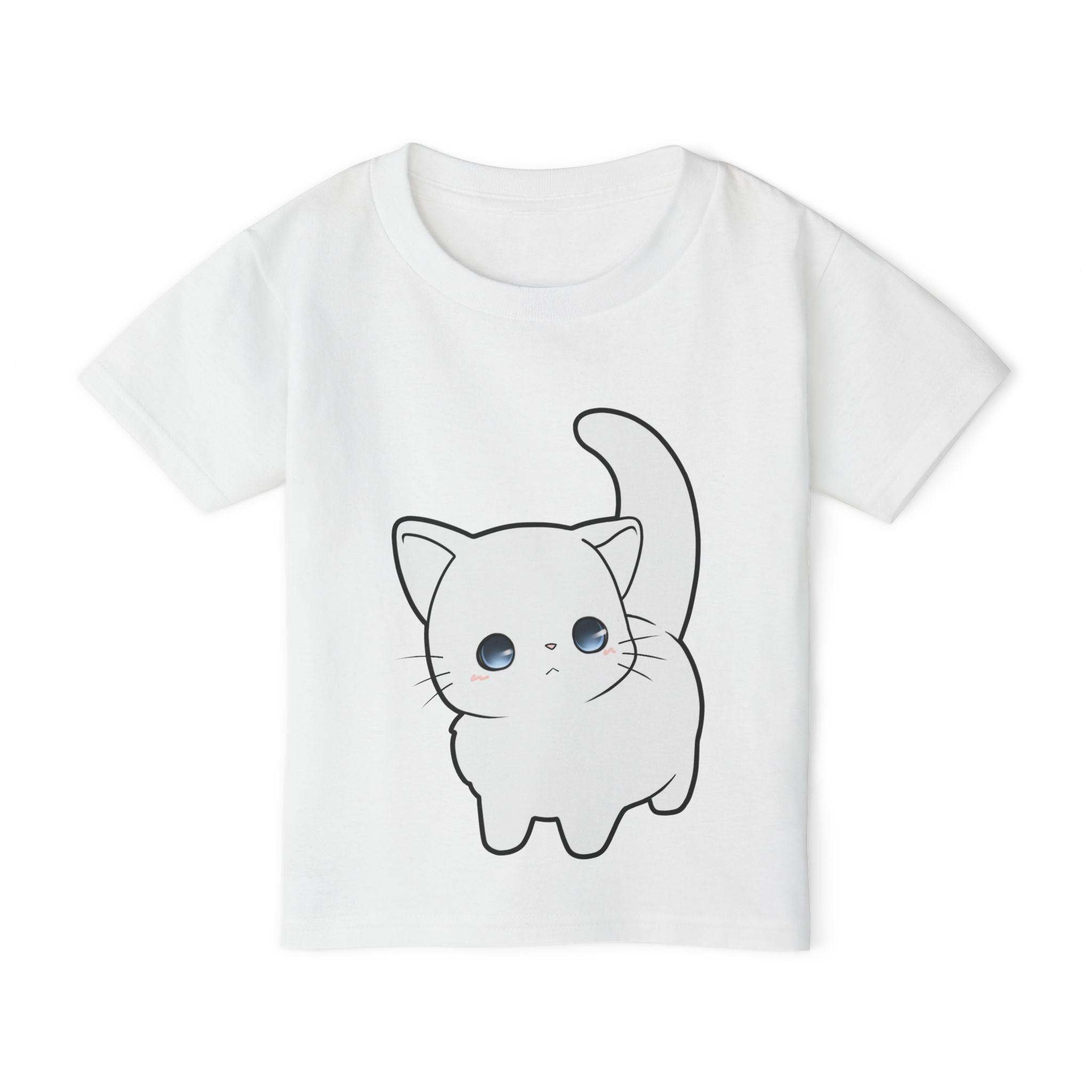 Adorable Cat Toddler T-Shirt, Cute Kid's Tee, Gifts for Toddlers, Birthday Outfit, Cat Lover Gift, Little Tokyo Spot Tee