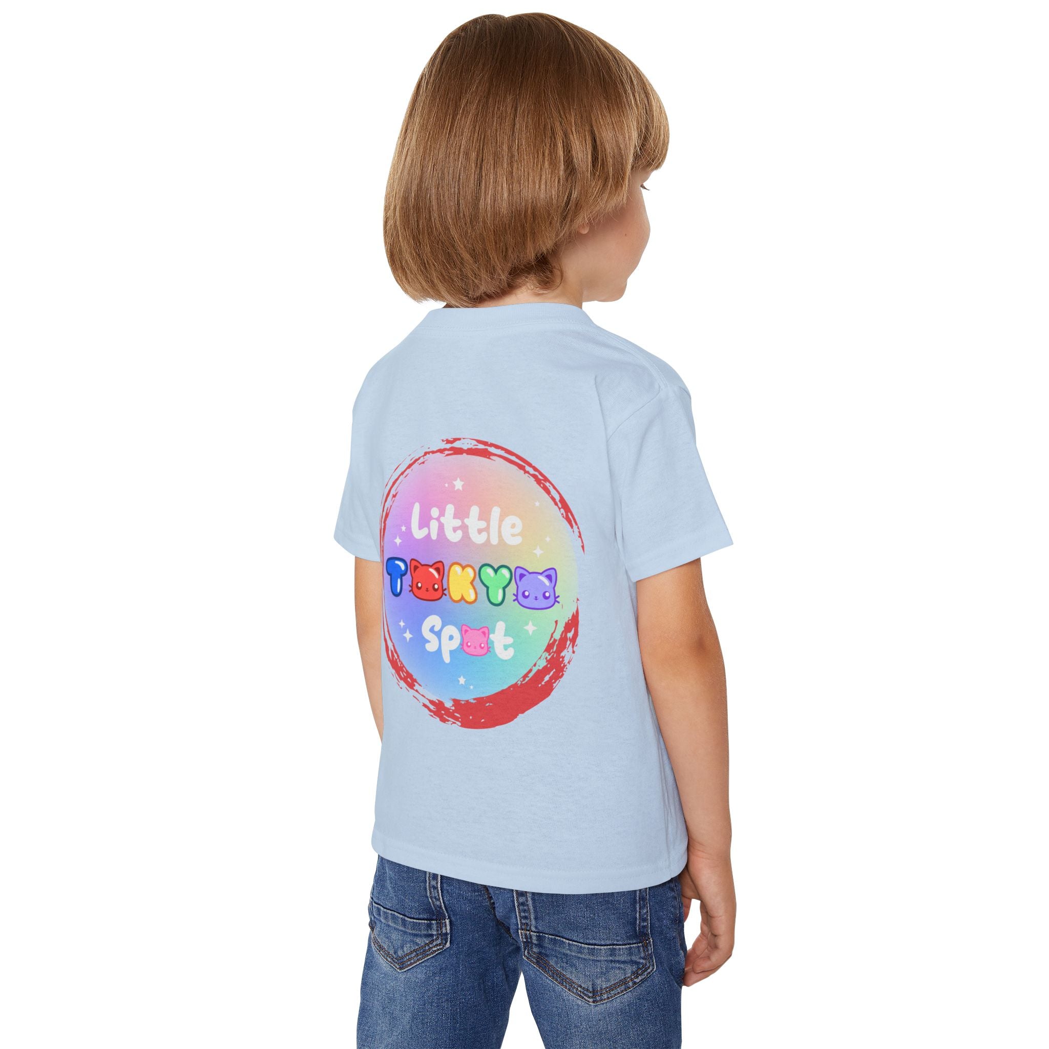 Adorable Cat Toddler T-Shirt, Cute Kid's Tee, Gifts for Toddlers, Birthday Outfit, Cat Lover Gift, Little Tokyo Spot Tee