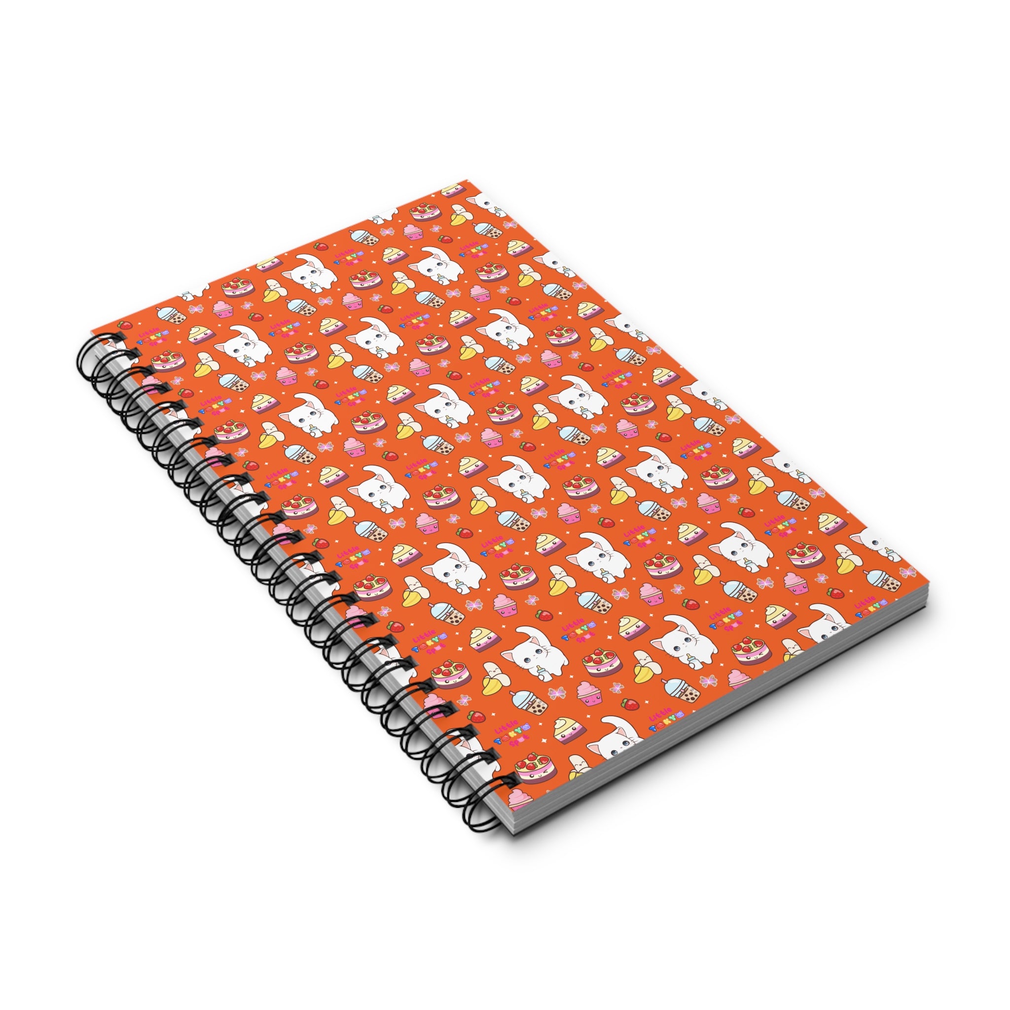 Cute Halloween Spiral Journal, Fun Note-taking Diary, Creative Writing Pad, Gift for Kids, Halloween Decor, Teachers' Journal