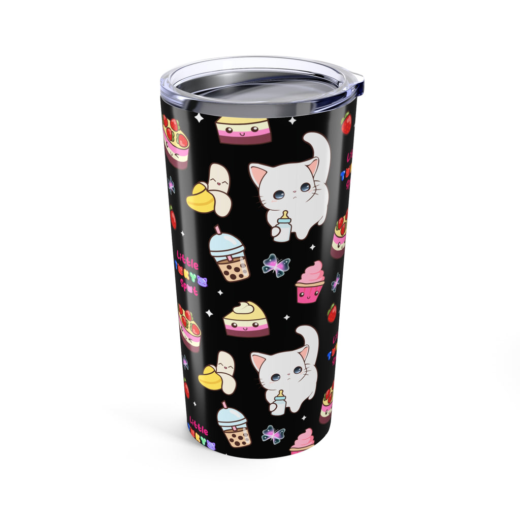 Halloween Tumbler | Cute Dessert Tumbler - Perfect Gift for Foodies, Kids, and Summer Parties | Insulated Travel Mug for Drinks, Birthday, and Holidays