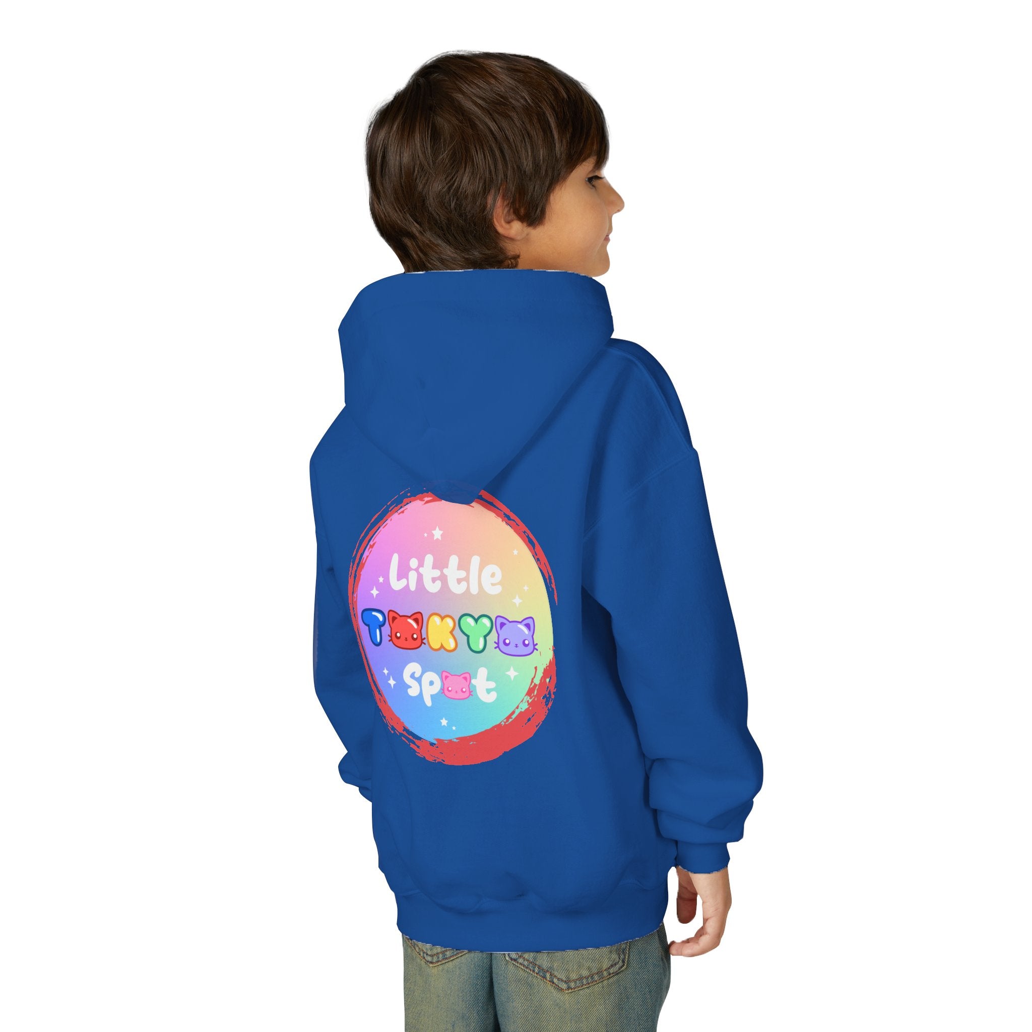 Cute Zombie Hoodie for Kids, Fun Sweatshirt, Halloween Costume, Cozy Kids Clothing, Kawaii Style, Rainbow Love