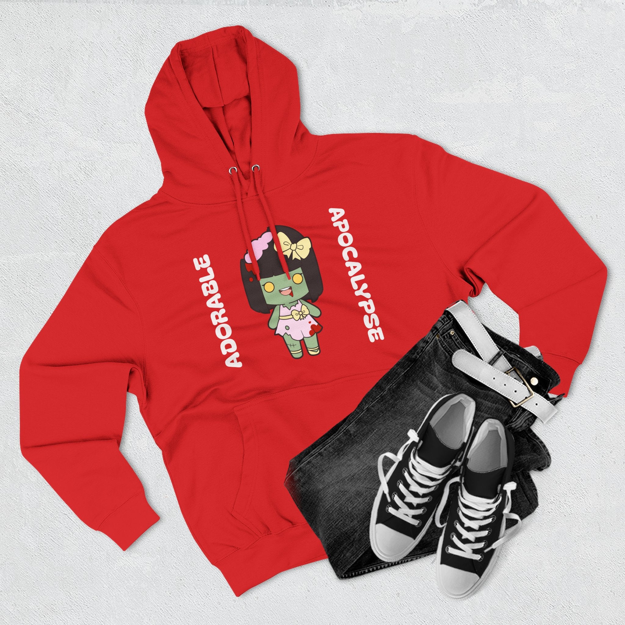 Adorable Zombie Fleece Hoodie, Cute Halloween Sweatshirt, Spooky Sweety Pullover, Cozy Gift for Kids, Fun Fall Fashion, Cartoon-Themed [...]