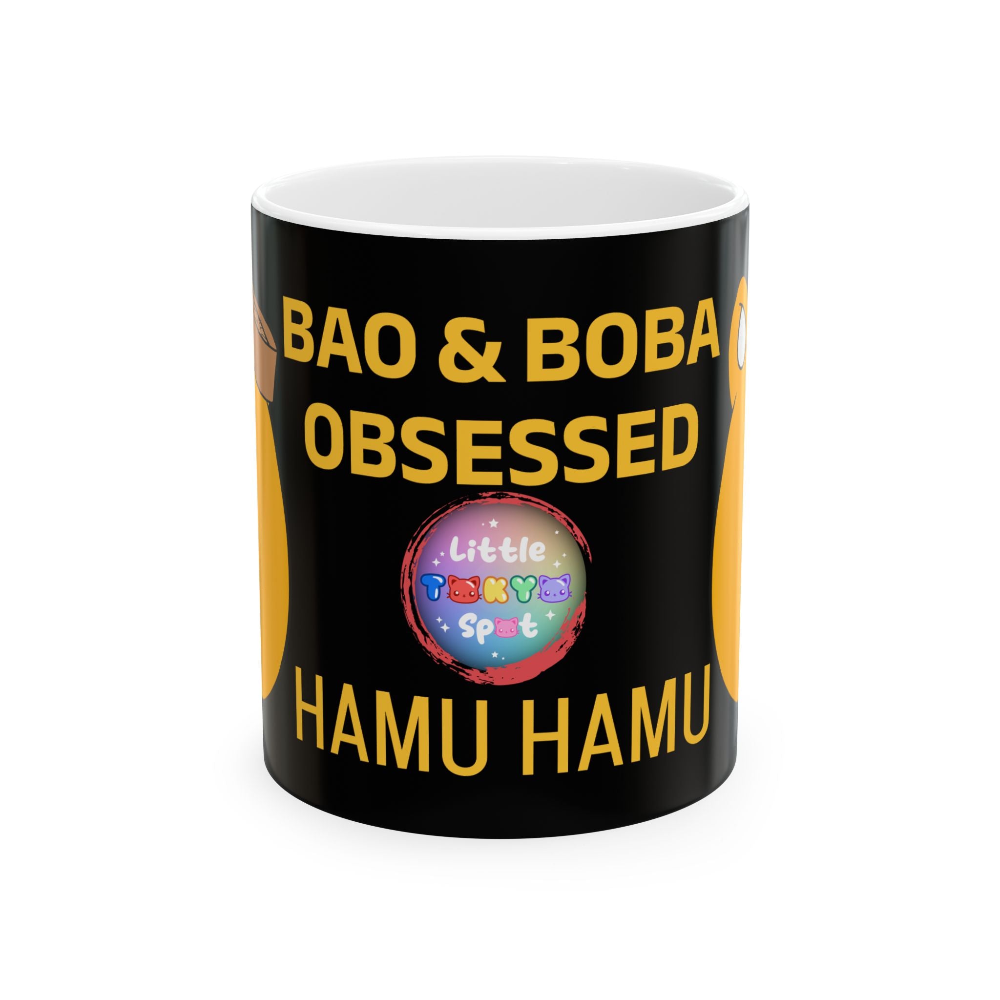 Bao Boba Obsession Mug - Fun Ceramic Coffee Cup for Tea Lovers, Cute Gift for Friends, Collectible Drinkware, Fan Merchandise, [...]