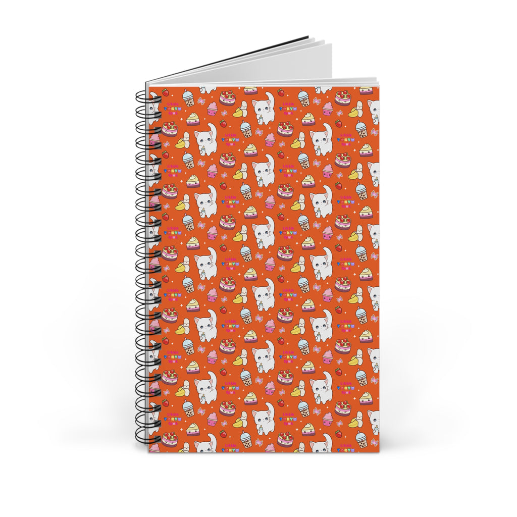 Cute Halloween Spiral Journal, Fun Note-taking Diary, Creative Writing Pad, Gift for Kids, Halloween Decor, Teachers' Journal