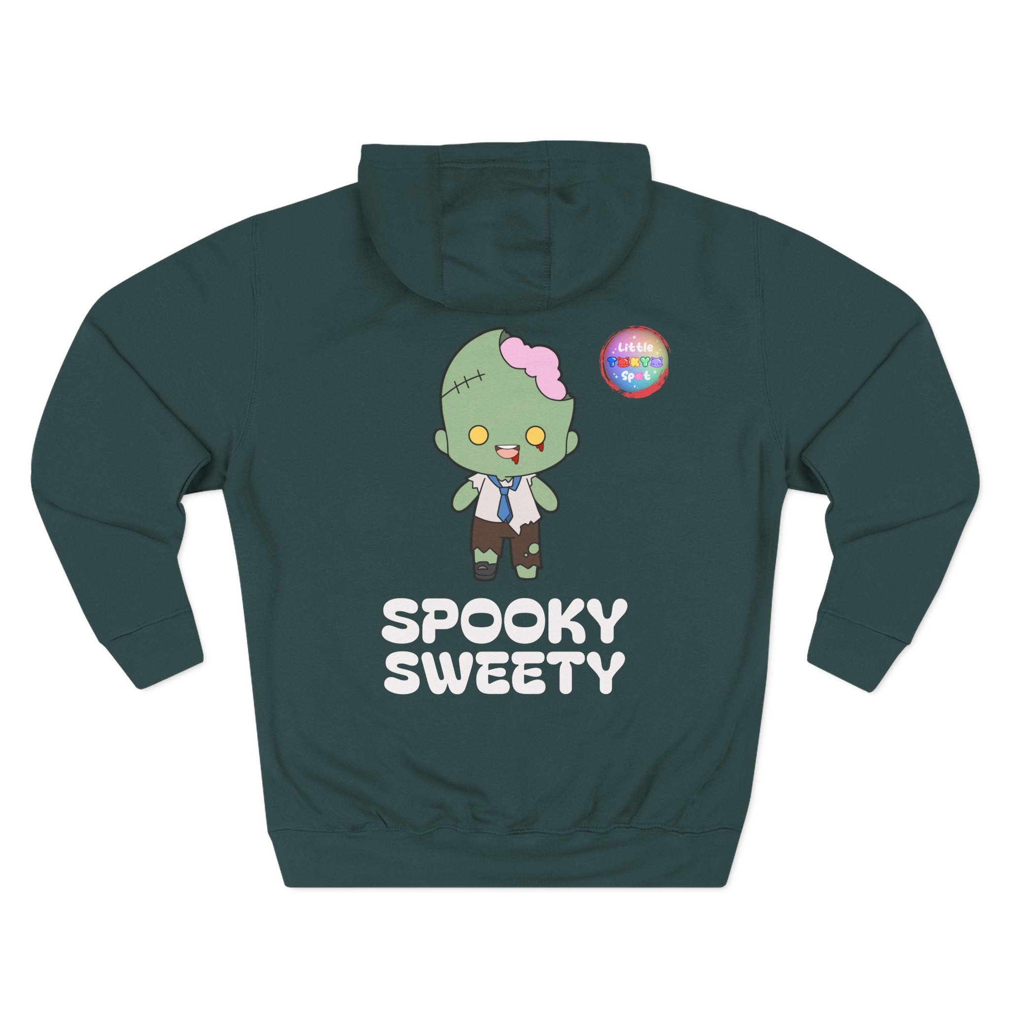 Adorable Zombie Fleece Hoodie, Cute Halloween Sweatshirt, Spooky Sweety Pullover, Cozy Gift for Kids, Fun Fall Fashion, Cartoon-Themed [...]